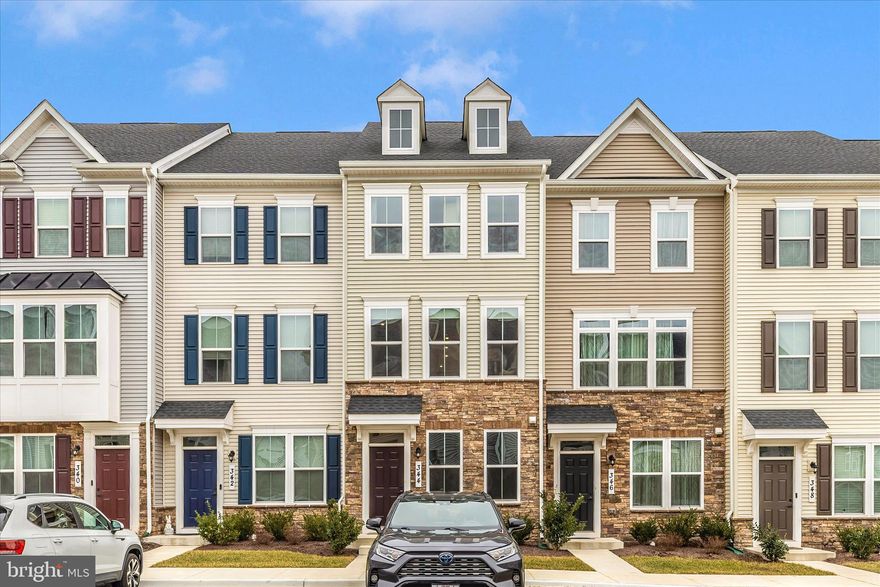 Nestled in the vibrant West Park Village community, 344 Patterson Park Road offers a sophisticated blend of modern craftsman architecture and contemporary convenience. Built in 2022, this meticulously maintained three-level townhouse feels brand new, boasting nearly 2,000 square feet of bright, open-concept living space. The main level serves as the heart of the home, featuring soaring nine-foot ceilings and a chef-inspired kitchen complete with upgraded countertops and premium stainless steel appliances. Whether you are hosting a dinner party or enjoying a quiet morning, the seamless flow between the kitchen and living areas creates an inviting atmosphere defined by luxury vinyl plank flooring and abundant natural light.

The thoughtful layout provides exceptional versatility, including a rare entry-level bedroom paired with a full bathroom—an ideal setup for a private home office, guest suite, or multi-generational living. On the upper floor, the expansive primary suite serves as a tranquil retreat, complemented by a spa-like ensuite and generous closet space. Practicality is woven into every detail of the home, from the high-efficiency tankless water heater to the convenience of an upper-level laundry room. Outside, the property includes two assigned parking spaces with one directly at your doorstep and a low-maintenance exterior that allows for a lock-and-leave lifestyle.

Location is paramount at this Frederick gem, situated just minutes from the historic charm of downtown and the scenic beauty of Baker Park. Residents enjoy easy access to top-rated schools, diverse shopping centers, and major commuter routes, making it a perfect hub for both work and play. With its modern energy-efficient features and a low monthly HOA, this home represents an incredible opportunity to own a piece of Frederick’s thriving real estate market.