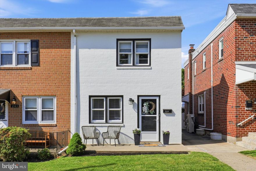Nestled in the highly desirable community of Conshohocken, this beautifully decorated twin blends timeless charm with thoughtful modern updates. Step inside to find stunning new luxury vinyl flooring and a renovated kitchen designed with both style and function in mind, including a newer dishwasher.

Upstairs, you’ll find two spacious bedrooms, including one with custom built-in closets and an attached office, ideal for today’s work-from-home lifestyle. The newly renovated hall bathroom is sure to impress with its quartz double vanity, gorgeous tilework, and tub.

The finished basement offers valuable additional living space complete with a full bathroom featuring a shower — perfect for guests, a media room, or home gym.

Enjoy relaxing mornings on the inviting front porch or entertain friends on the rear patio overlooking the yard. Off-street parking is an incredible bonus in this neighborhood and adds everyday convenience. Located within the award-winning Colonial School District and just minutes from Conshohocken’s popular restaurants, shops, and train station, this home offers the perfect combination of character, comfort, and location.