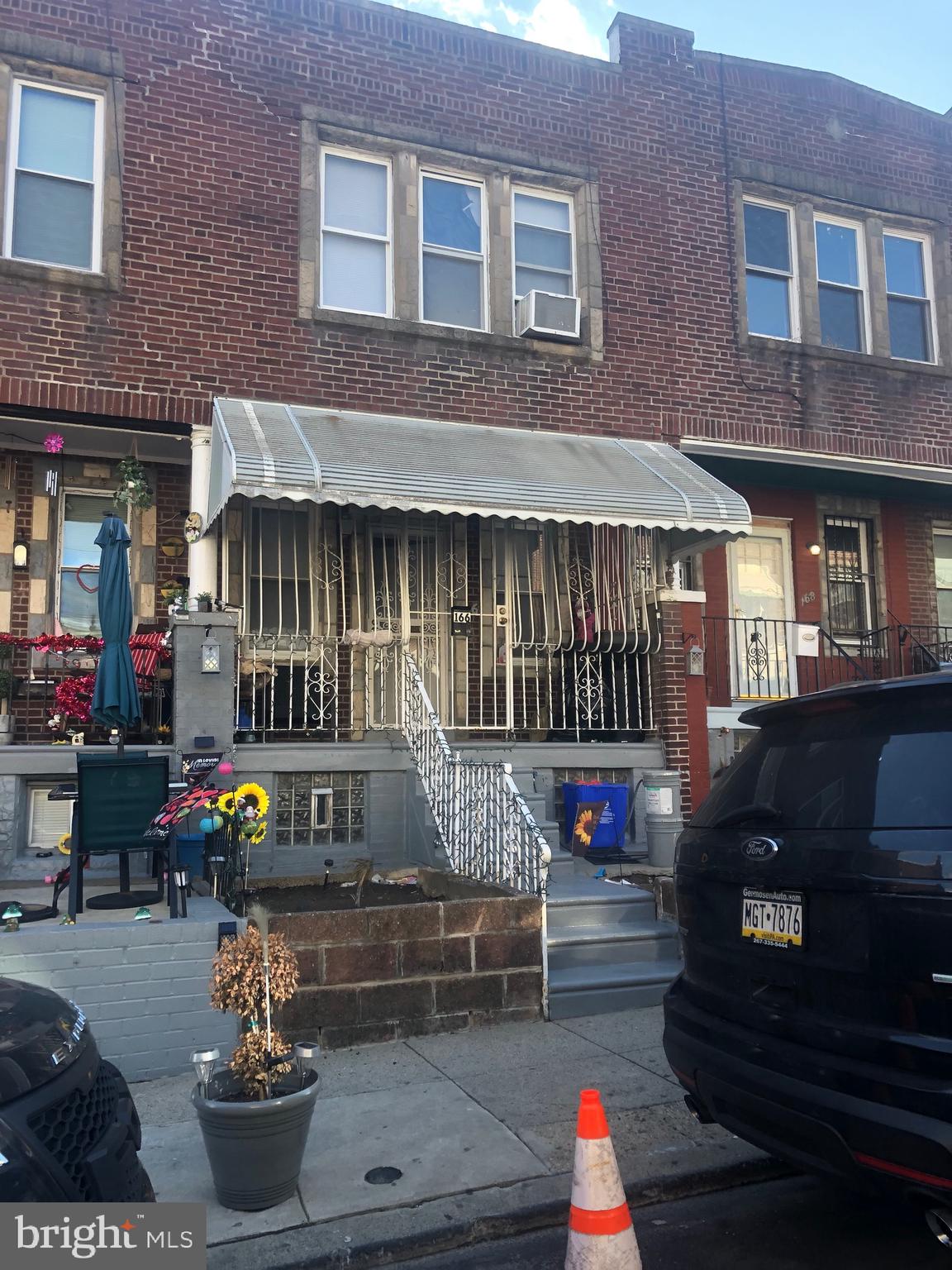 Nice 2 bedroom starter home in great condition has laminated floor in living and kitchen area, has nice gate in the front of the porch for security, nice yard in the back, upstairs has 2 bedrooms and a bathroom with a full basement downstairs will not last. make appointment