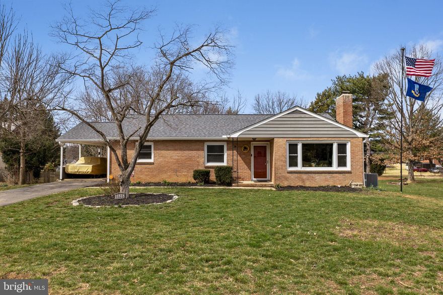 4 bedroom 2 bath rancher settled on a large flat lot. Updated kitchen with white cabinets, upgraded countertops and stainless appliances. Hardwood floors throughout main level. Adorable built ins in dining area off kitchen that hold on the original 1950s charm. 3 large bedrooms upstairs with the additional bedroom and bath in the lower level. Extra bonus room in lower level. BIG TICKET ITEMS: NEW ROOF, GUTTERS, DOWNSPOUTS, CARPET, & AC! Owners bought adjacent lot and did all the leg work to combine it with the current .31 making it almost 3/4 an acre!