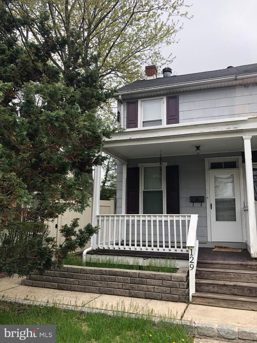 This well maintained 1-2 bedroom home is ready for new owners! The first floor of this home offers a nice sized kitchen, living room, and  dining area. Upstairs you'll find a large full bathroom and 1 or 2  bedrooms depending on your needs. A one bedroom use would offer a unique sitting area with a double sized fireplace divider.  Other great features to this home are a large back patio, covered front porch and 2 sheds out back, one of which has electric hooked up. Close proximity to shopping, major roadways and attractions.  All appliances remain with the home.