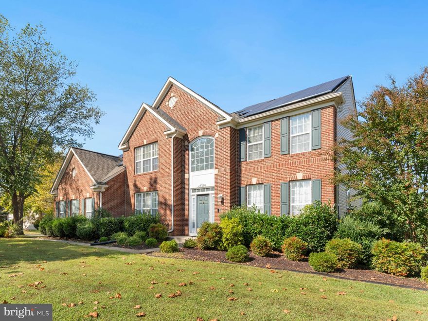 Welcome to this elegant 5-bedroom, 4.5-bath residence offering exceptional space, style, and functionality. The main level boasts a dramatic two-story foyer, formal living and dining rooms, a spacious home office with custom built-ins, and a sun-filled family room with a gas fireplace. The gourmet kitchen features a center island, premium cabinetry, and an adjoining morning room, while the convenient first-floor laundry and powder room complete the level. Hardwood floors enhance the home’s timeless appeal.
Upstairs, the expansive primary suite impresses with a vaulted ceiling, a large sitting room, two walk-in closets, and a luxurious ensuite bath with dual vanities, soaking tub, and separate shower. Four additional generously sized bedrooms provide comfort and flexibility for any lifestyle.
The fully finished lower level is ideal for entertaining or casual living, featuring a second kitchen, open areas perfect for a media or gaming setup, fitness space, and abundant storage.
Additional highlights include leased solar panels for energy efficiency.