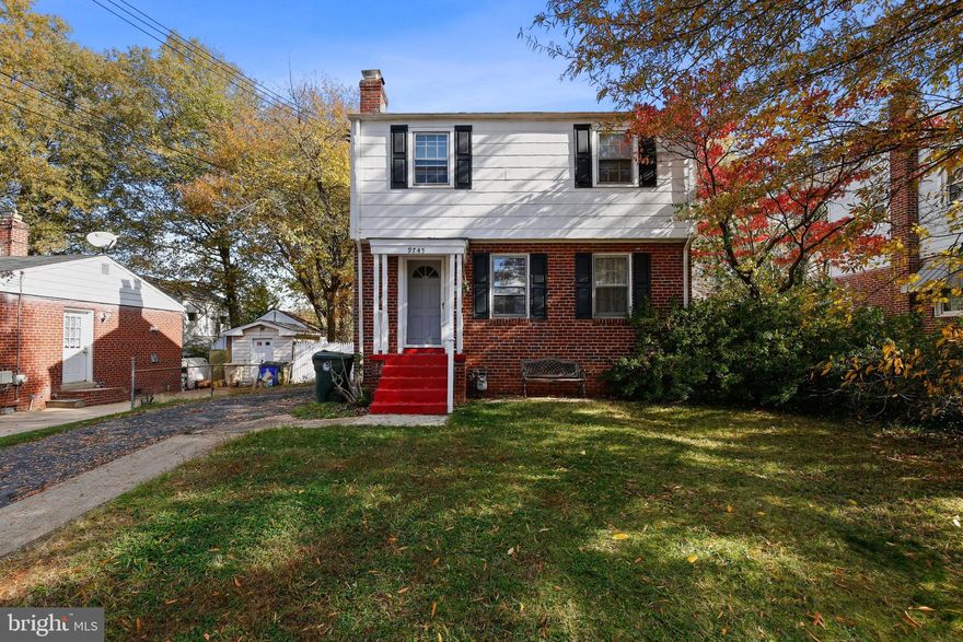 What a great Location! This charming home located in the Hollywood neighborhood is a gem! Located a convenient 7 minute drive to the University of Maryland College Park Campus. The living room is warm and inviting centered by a wood-burning fireplace. It boasts beautiful hardwood floors on the first and second level, 4 bedrooms, 2 full baths, and clean kitchen cabinets adorned with glass doors. The upstairs bedrooms and bathroom were freshly painted and a new A/C condenser was installed in 2020. You'll enjoy the lovely brick sunroom which opens to a spacious backyard perfect for relaxing! This home is located within walking distance of Hollywood park, MOM's Organic Market and a coffee shop. It also has ample access to shopping, commuter routes, Greenbelt Metro and the beltway. Don't let this one get away! ****Property back on market, financing fell through***