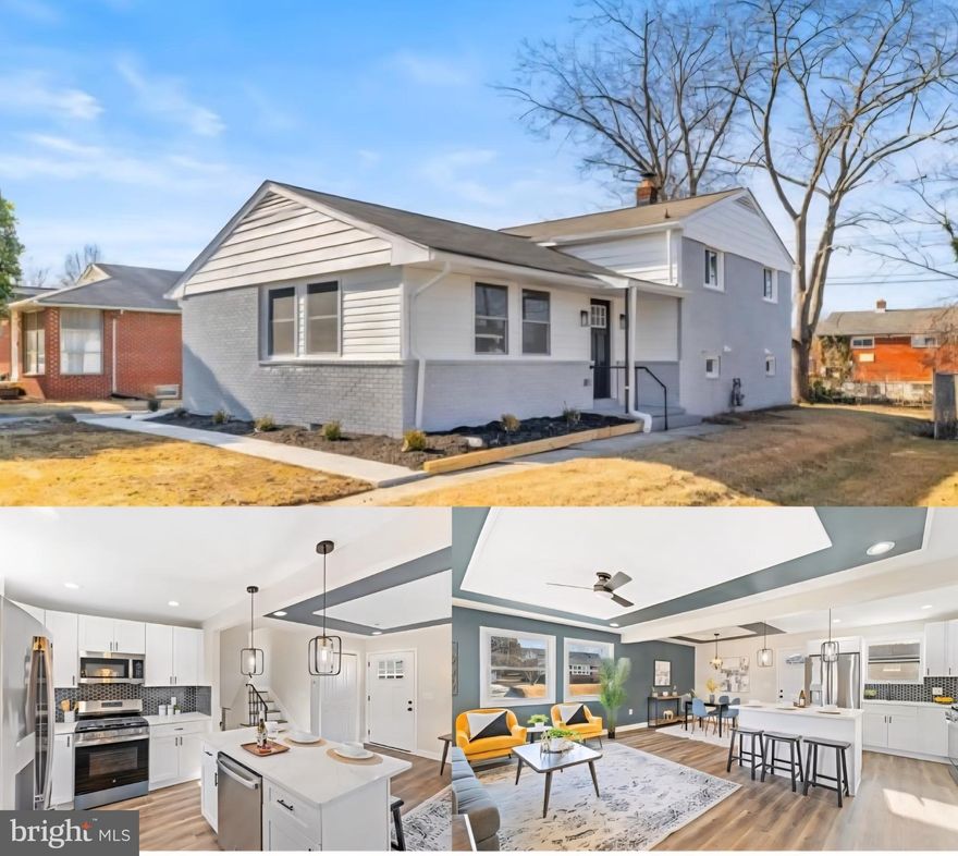 Open house Feb 7th, 12-2 PM. Come see this newly renovated property with upgraded finishes throughout! Features 3 beds, 2 baths, and off-street parking. Enjoy and entertain in the great room with an open and modern space and luxury vinyl floors. New kitchen with white cabinets, quartz counters, and stainless steel appliances. Spa-like bathrooms with beautiful designer tile and vanities. New heating and air system and new windows for energy efficiency. Quiet neighborhood setting yet convenient location to major thoroughfares in west Baltimore County.