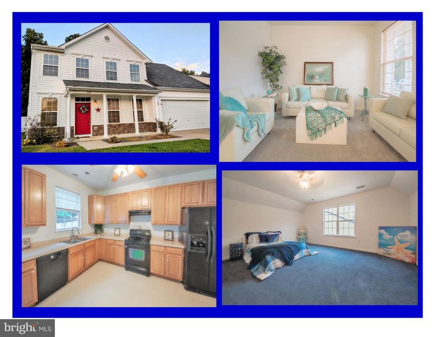 Lovely home on quiet cul-de-sac featuring huge bonus room over the garage for rec room or 4th bedroom. The kids can be kids and all you'll hear is quiet down stairs in your spacious family room with gas fireplace. Entertain easily with this open floor plan. New carpeting, newer HVAC, 2-car garage, premium/large rear/privately fenced yard backing to trees, plenty of storage in the garage with built-in shelving.