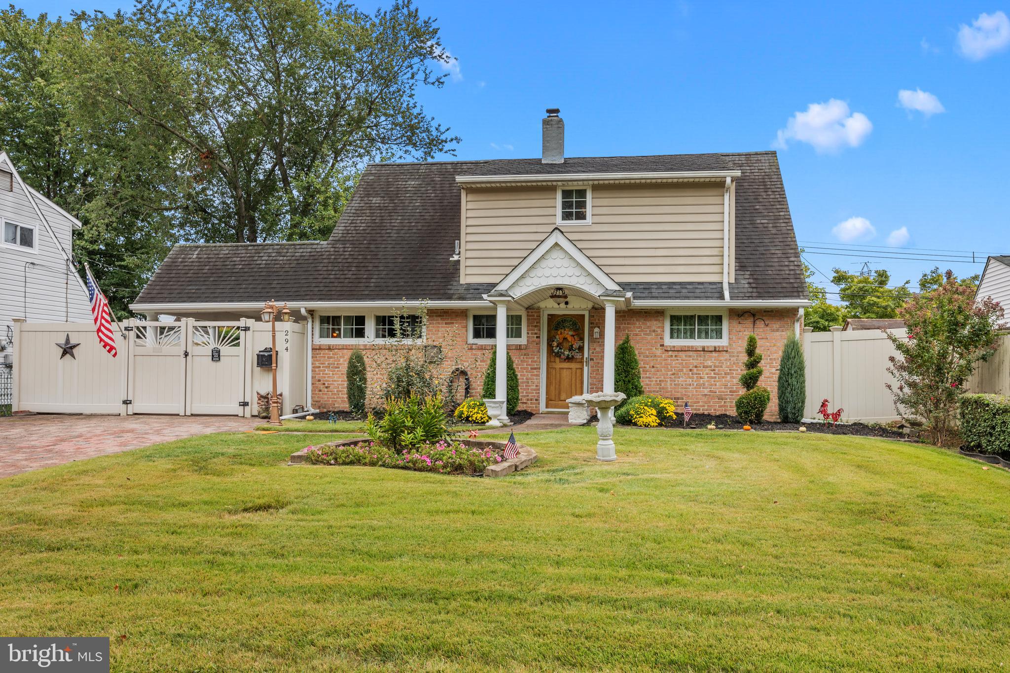 Welcome to 294 Crabtree Drive, Crabtree Hollow section of Levittown.This beautifully remodeled and impeccably appointed Cape Cod home offers a perfect blend of classic charm and modern luxury. Boasting 4 spacious bedrooms and 2.5 bathrooms,each adorned with high end tiles,fixtures and vanities. Plush carpeting and engineered hardwood flooring flow seamlessly throughout,adding both warmth and sophistication. The exterior is just as inviting featuring a covered side and rear yard patios for privacy,perfect for outdoor living. A paver driveway leads to the home complemented be  paver service walkways. Upgraded windows,siding and portico entrance enhance the homes curb appeal and energy efficiency making this home both beautiful and functional. A water treatment system is an extra bonus. Call today for your private showing.