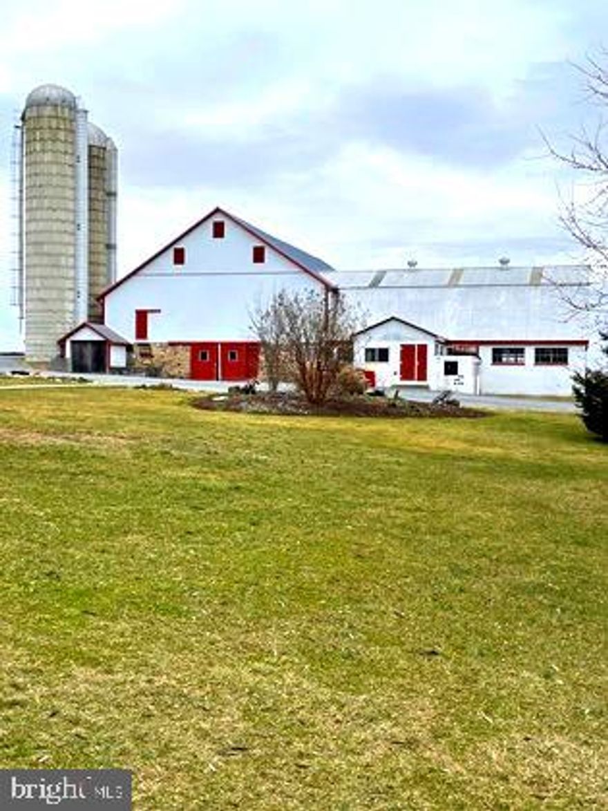 Upcoming Auction Saturday, April 15th 2023 @ 11:00 A.M.
110 Acre Cumberland County.   
 FarmTract 1: 80 Acres w/ large 2 story Farmhouse, Approx. 3,161 sq. ft. of living space; kitchen, dining room, living room, open concept, 1st floor Master bedroom w/ full bath, 4 bedrooms, 1 full bathroom on 2nd level; large attached summer kitchen, full basement, & attic; 2 story Bank barn 44’x96’ w/ 2 story 36’x54’ addition, concrete floors on both levels, 12 horse stalls, & loafing area; 24’x48’ machinery shed w/ 26’ x40’attched shop; 2- 14×55 & 12×60 stave silos; Approx. 70 Tillable acres w/ pasture area; spring fed pond; Mostly level, Road frontage on Lesher Rd.

Tract 2: 30 Acres +or- wooded land w/ access off of Lesher Rd.; Excellent hunting; Very peaceful setting; Come prepared to buy, owners are motivated to sell; Tracts 1& 2 will be offered separately & as a whole;