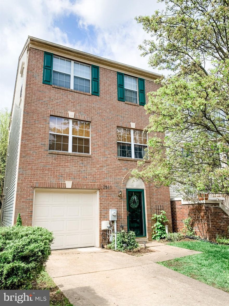 Enjoy living life by the Walden golf course in this end unit, three-bedroom, two full bath, two half bath, brick front townhome, with garage and fenced back yard! Walking distance from playgrounds and the Walden clubhouse golf and pool! Hardwoods throughout this beautiful, three full level home. The main living area and kitchen have been remodeled to provide an open-concept floor plan and a beautiful tongue and groove ceiling now accents the dining area! Granite countertops, NEW stainless steel appliances, updated vent hood that vents to the exterior!The HVAC system has been maintained with a service contract.  Walking paths and beautifully matured trees galore throughout this community.