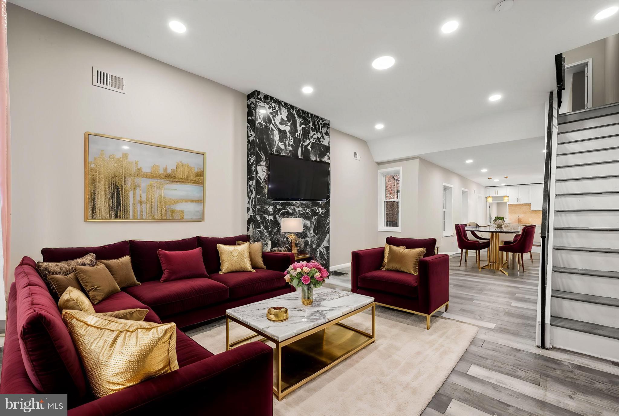 Located in a rapidly developing and up-and-coming neighborhood, 1860 N 23rd St offers a fantastic opportunity to own a spacious and stylish home just minutes from Center City. This beautifully renovated 5-bedroom, 3-bathroom property boasts approximately 2,400 square feet of modern living space. Inside, you'll find a bright and open living room, a dining area perfect for entertaining, a tiled kitchen with quartz countertops and new stainless steel appliances, and a convenient laundry area just off the kitchen. The private backyard provides a perfect spot for outdoor gatherings. Upstairs, enjoy five generously sized bedrooms and two full bathrooms, including a luxurious master suite with a soaking tub.
You’ll be surrounded by some of Philadelphia’s most popular attractions, including dining favorites like Barbuzzo, Bad Brother, and The Love; nightlife hot spots such as Midnight & The Wicked, Raven Lounge, and The Ranstead Room; and exciting local events like the annual Philly Beer Fest at the nearby 23rd Street Armory. With culture, food, and entertainment just minutes away, this location is full of potential.
Don’t miss your chance to be part of this thriving community—book your private showing today!