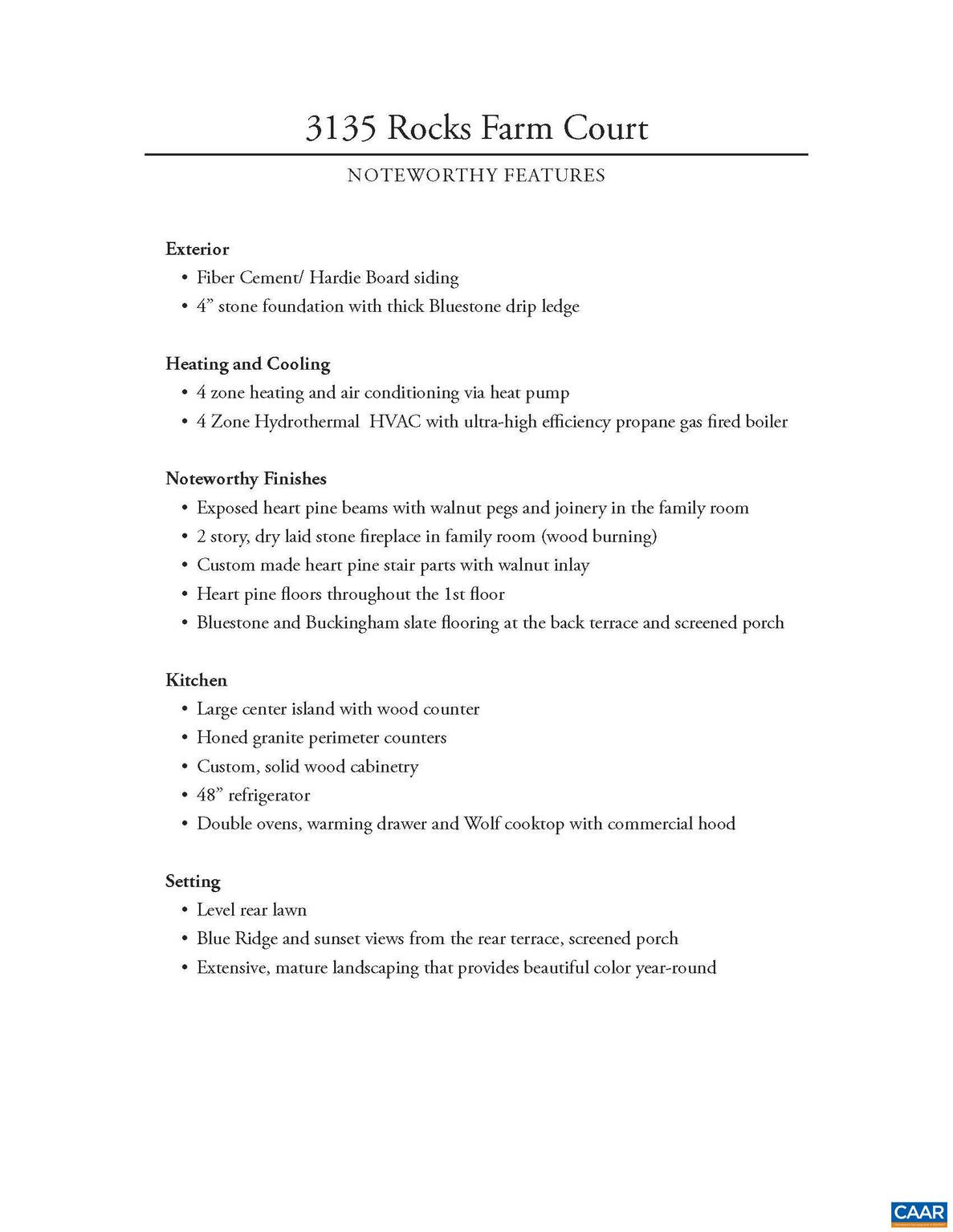 THE ROCKS - Residential