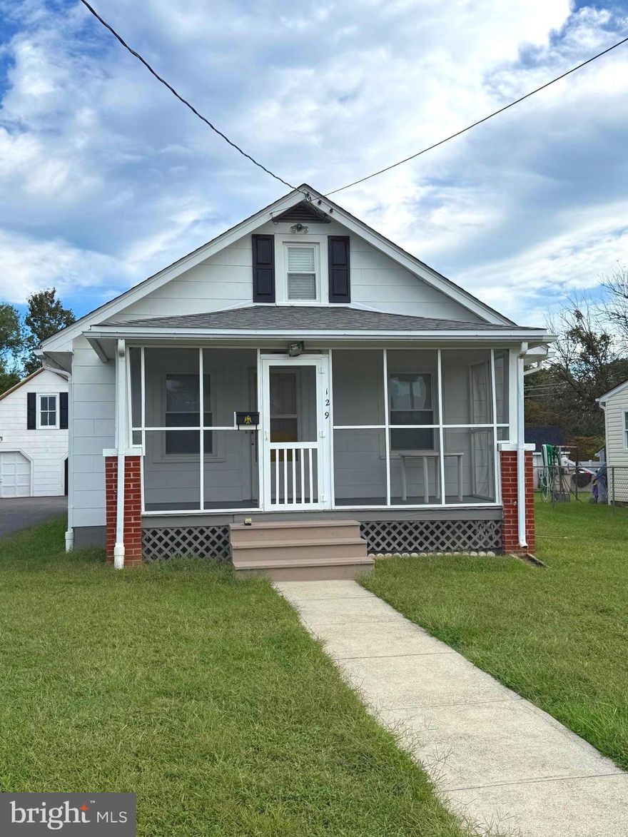 Newly renovated cottage with 2 bedrooms and 1 bath! Interior features include new flooring, new granite kitchen counters, new appliances to include washer/dryer and a gorgeous all new bathroom with modern tile.  Exterior features include new windows, new roof, sunroom, screened porch and one car garage!  Spacious unfinished basement for storage. Freshly painted inside and out. Available immediately. No pets or smoking allowed. Be the first to live in this beautiful fully remodeled home! Convenient location close to shopping and commuter options.