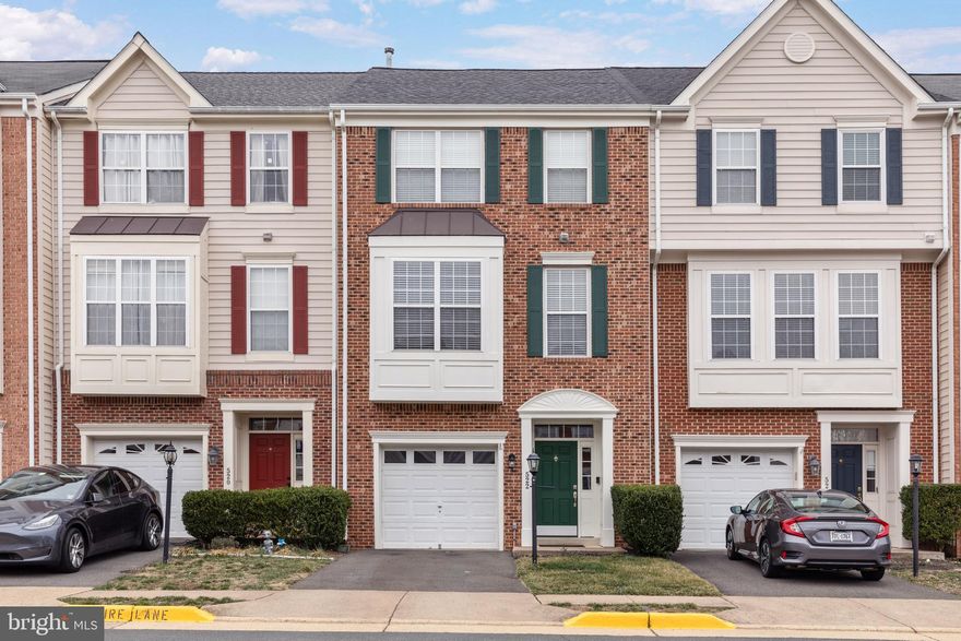 NO MORE SHOWINGS! 
Well maintained, 3 level, brick front townhome in sought after Potomac Station neighborhood. Just minutes from downtown Leesburg, Village of Leesburg, and One Loudoun. Convenient to outlet shopping, grocery, and restaurants. Simple access to Rt. 7 and Rt. 15 will make your commute a breeze. Ample parking and low HOA fees. Recent upgrades to this wonderful home include a new roof with gutter guards 2021. A/C condensing unit replaced with larger ton unit 2020. New furnace and hot water heater 2019. All new lighting fixtures 2025. New faucets in all bathroom sinks 2025.  New garage door motor 2021. New washer and dryer 2021. New refrigerator 2023. Dishwasher replaced 2017. Patio pavers installed 2022. Front exterior wood trim and window box wood replaced and painted 2021.
Seller requires a rent back until the end of June. ALL OFFERS DUE BY 1PM ON SUNDAY 4/13/25