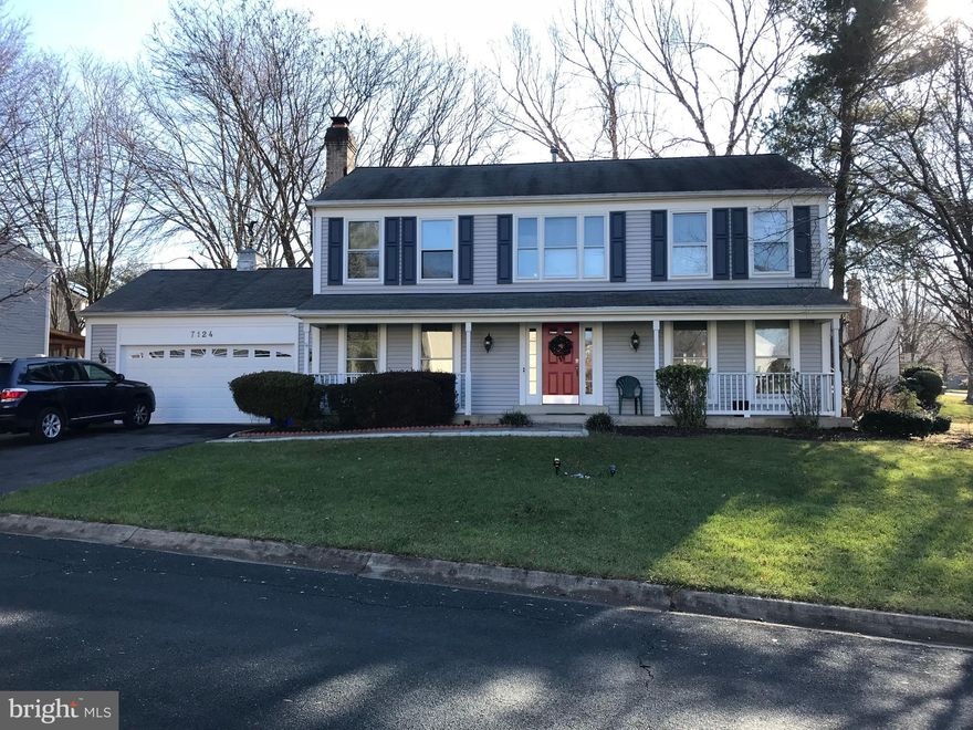 Beautifully renovated Colonial boasts a spectacular flrpln; updated kit w/ premium SS appliances, granite counters, & oak cabinets; refinished hwds; fresh paint; natural sunlight; elegant DR/LR space; fam rm; large MBR w/ custom en-suite BA & WIC; laundry on main; fully finished, basement w/ kit, office; expansive patio w/ pergola; 2-car grg & more.