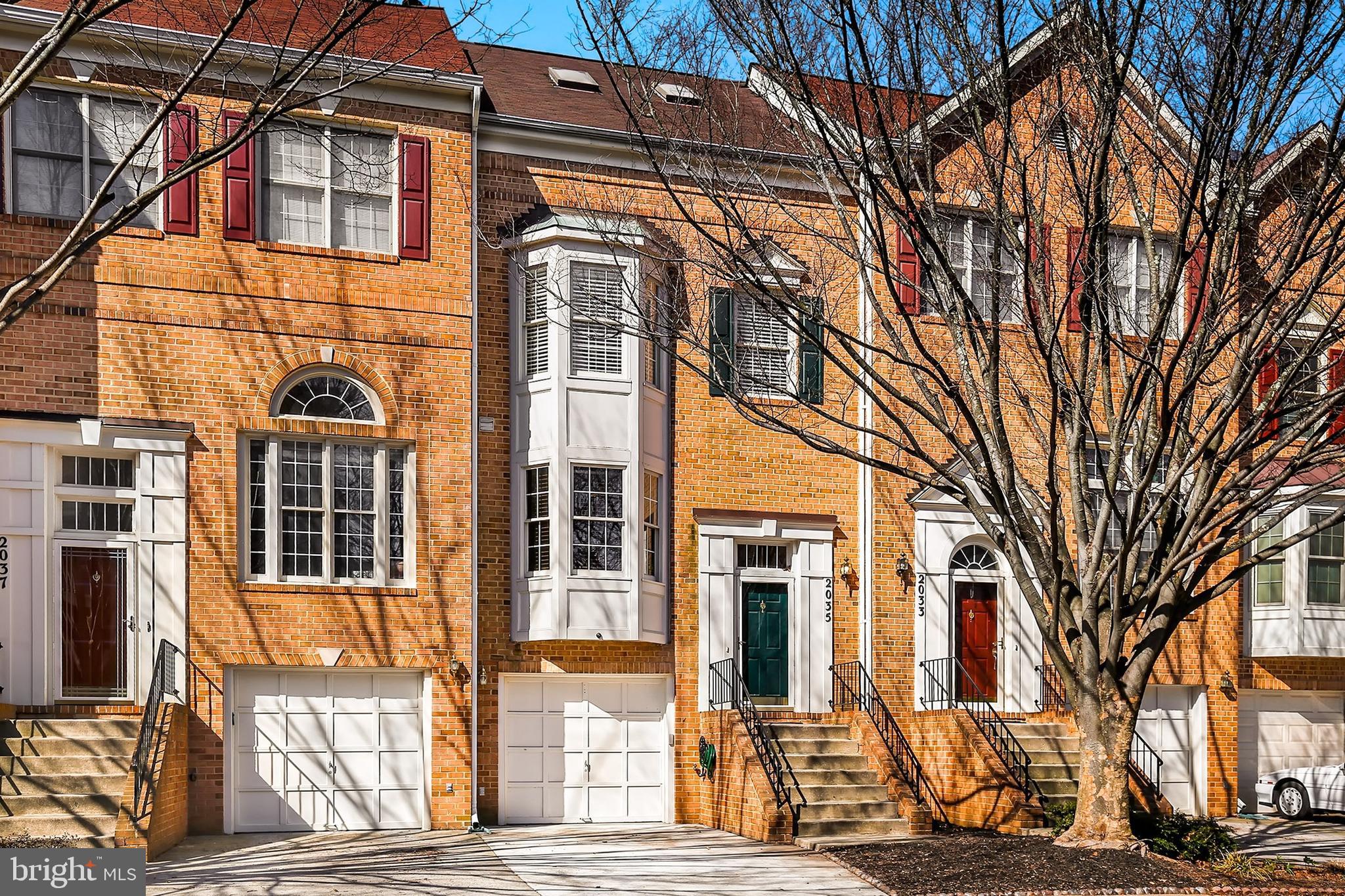 The one you’ve been waiting for! This elegant brick home with a bump-out and garage is perfectly situated in a tree-lined neighborhood just minutes from the Metro. Enjoy hosting in the bright, airy living room featuring soaring ceilings and expansive windows, or take the party outside to the deck overlooking peaceful green space. Unwind in the spacious and private primary suite complete with its own en-suite bath. This home is completely move-in ready with fresh paint, new carpet and new kitchen appliances. As an added bonus: the entire home has been fully re-plumbed with all copper piping. Don’t wait—this gem won’t last long!