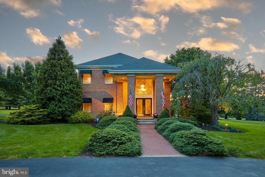 Welcome to 2 Seneca Trail! This gracefully sophisticated residence is nestled in the serene Conyngham Valley, near the majestic Pocono Mountains in Luzerne County, sprawled across 3.5 acres of meticulously landscaped terrain. Conveniently located within a 2-hour drive to both Philadelphia and New York City, this home was built between 1987 and 1988 and sits adjacent to the prestigious grounds of Valley Country Club.
Upon entering, you'll be greeted by a grand two-story foyer adorned with a stunning Swarovski chandelier, custom beveled glass doors and windows, and luxurious Carrara marble flooring. The expansive great room, spanning two and a half stories, features a three-sided balcony and an elegant glass-paneled fireplace.
Just steps away lies the award-winning Tuscan-themed kitchen, meticulously designed by Steiner & Houck, Inc. of Lancaster. This culinary masterpiece boasts crown molding, top-of-the-line appliances, custom Premier cabinetry, granite countertops, and a teak countertop. The formal dining room and sunroom flank either end of the kitchen, providing the perfect balance of elegance and comfort.
The primary suite is a sanctuary unto itself, featuring yet another award-winning bathroom with an arched entrance, Premier cherry wood cabinetry, a walk-in tile shower with dual showerheads, and exquisite stone flooring. The suite also offers access to an outdoor balcony and an expansive his-and-her walk-in closet. Two additional bedrooms, along with a laundry room, are located on the second floor.
The lower level presents versatile living spaces, which could serve as a fourth bedroom or family room, complete with a full bathroom and a temperature-controlled 900-bottle wine cellar. The exterior grounds of this magnificent home feature a multi-level patio, a detached two-car brick garage crowned with a Maine copper cupola, and a two-car attached garage with an electric charging station.
There is much more to explore and admire within this distinguished property, making it essential to experience firsthand. Schedule a private showing today and discover the epitome of luxurious living!