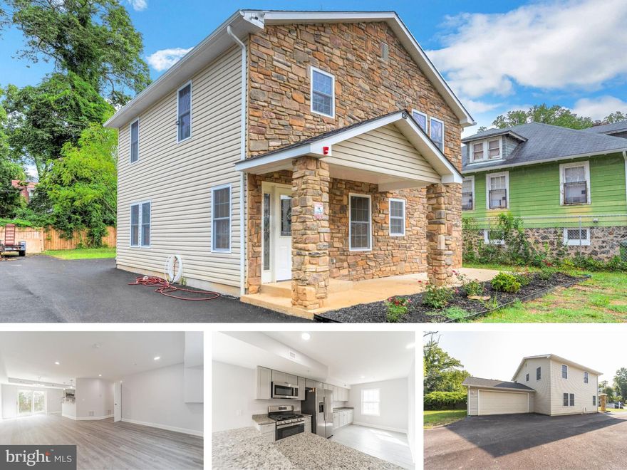 Purchase this home and receive a FREE, 1-year home warranty plus 50% off your appraisal, home inspection, and title work. Call for details. Own your dream home with zero money down! Unlock the door to your future with an exclusive offer: purchase this home and receive $3,499 back in closing cost credits or $1,900 per month at an exceptional financing rate of 5.12% with zero down payment available for those who qualify. Taxes and insurance not included.  Discover the perfect blend of modern elegance and convenience! This brand-new home, situated on a spacious 0.2-acre lot, boasts a well-designed layout for effortless living. It is centrally located in the Gwynn Oak neighborhood where residents enjoy easy access to downtown entertainment, schools, and public transportation. Impressive from the street and functional inside, this home will captivate a wide range of buyers. This custom-built stone design is sure to make you the envy of both friends and neighbors for years to come. Location is great with Powder Mill and Hillsdale Parks nearby for weekend escapes to leisurely walk the dog, a chance to enjoy a family picnic outdoors, or a round of golf at the Hillsdale Golf Course. It is also moments from Gwynn Oak Park which is a great location to spend an afternoon with family or friends, surrounded by a lot of picnic benches, trees, and beautiful greenery. On the interior, a beautiful glass door with sidelights reveals a lovely entry foyer to greet guests and welcome them into your home. Radiant, open plan living/dining area with neutral paint offers versatility and scope to add your personal touch to make it your own. The generous, sleek kitchen features integrated stainless steel appliances, plenty of storage options, and a pantry, which transitions seamlessly to the outdoors. Bright rooms on the upper level are fully carpeted with ceiling fans and ample storage. Large master bedroom features a walk-in closet and a well-appointed ensuite with dual vanities and premium fittings. Dedicated laundry room upstairs, powder room in the foyer, recessed lighting, and beautiful vinyl floors are just some of the features to treasure. The sun-drenched, fully fenced yard provides hours of safe play for kids and pets with the potential to add an entertaining space for the whole family to enjoy. All these plus a double-car garage on the side with space for additional parking. Simply move in and enjoy! Schedule your private showing today to see this incredible opportunity! Call us for open house times. Don’t miss out on your dream home – contact us today!