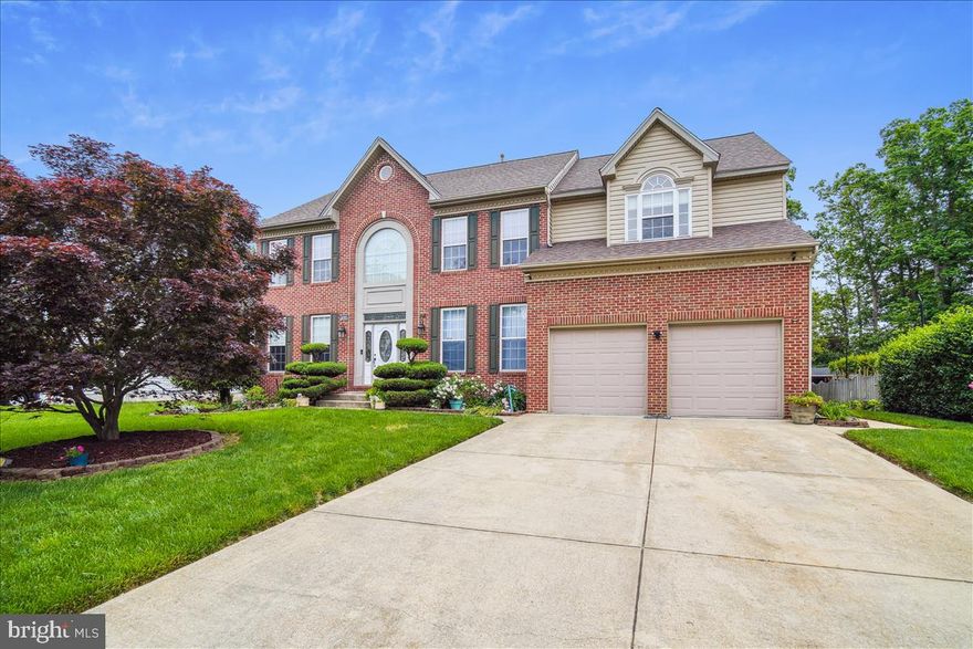 DEADLINE 6/1 7pm. WELCOME HOME! Boasting over 4200 sq. ft. this home has all the upgrades!  Two story foyer with an office and living room, greet you when you enter the home.  Crown molding throughout with updated ceramic flooring on first and lower levels.  Kitchen has been upgraded with granite and extended cabinetry and island and opens up to a large morning room with 3 banks of windows.  Enjoy your coffee admiring your gorgeous and lush yard surrounding by flower beds full of perennial blooms and completed with a large shed.  Enjoy your huge two level deck in a yard that has lots of privacy.  The home has 4 bedrooms on the 2nd level with a massive primary bedroom complete with two spacious walk-in closets, three sided gas fireplace and 35 foot long bathroom with update fixtures.  The lower level is fully finished complete with a full bathroom and 5th bedroom and custom ceramic flooring.  The lower level is extremely large with plenty of room to have multiple entertainment zones.  This homes upgrades include recently replaced roof, siding, water heater and HVAC.  It also includes solar panels (paid off), generator, security cameras.  This home has a ton of features including a transfer of the home warranty purchased last month!  Don’t miss out on this one, at this price, it wont last!