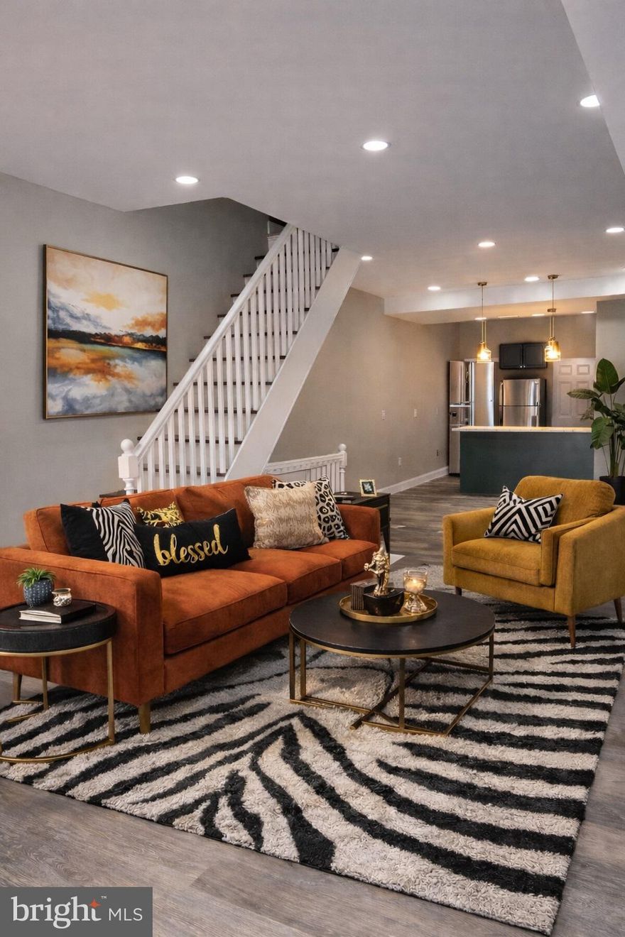 Now featuring 4 BEDROOMS & 2.5 BATHS! Beautifully renovated brick townhome in the heart of Rosemont offering space, flexibility, and modern comfort. The bright and open main level showcases a stylish updated kitchen with sleek finishes and great flow for everyday living. Upstairs features three well-sized bedrooms and a full bath.
The fully finished basement adds incredible value with a 4th bedroom and a full bathroom, perfect for guests, extended family, home office, or additional rental flexibility. Private backyard ideal for relaxing or entertaining.
Solid brick construction, updated systems, and true move-in ready condition. Conveniently located near the West Baltimore MARC & Amtrak Station with easy access to downtown and major commuter routes.
A rare opportunity offering space, location, and value — schedule your showing today.