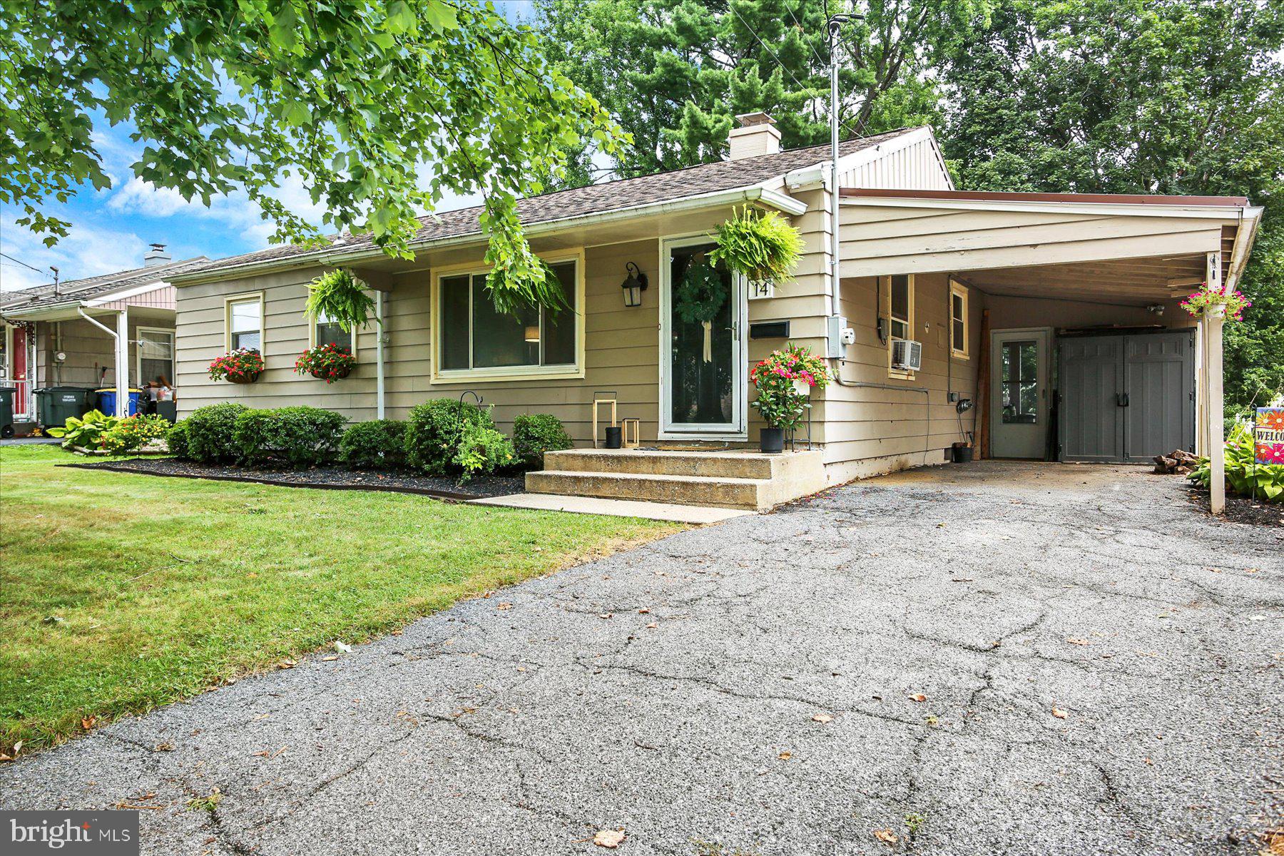 Welcome to this beautifully updated ranch home, offering comfort, convenience and charm. Inside, you'll find an updated kitchen, new flooring and a main level laundry room with integrated half bath for added ease. Relax or entertain on the spacious screen in back porch, overlooking the level backyard - perfect for gatherings, gardening or simply enjoying the outdoors. A covered carport provides protection during the winter months ahead! Ideally located with quick access to Rt 15, Camp Hill, Mechanicsburg & the surrounding areas. With cold months ahead, the energy efficient gas heat will keep you warm without breaking the bank! 14 Essex combines modern updates with everyday practicality!