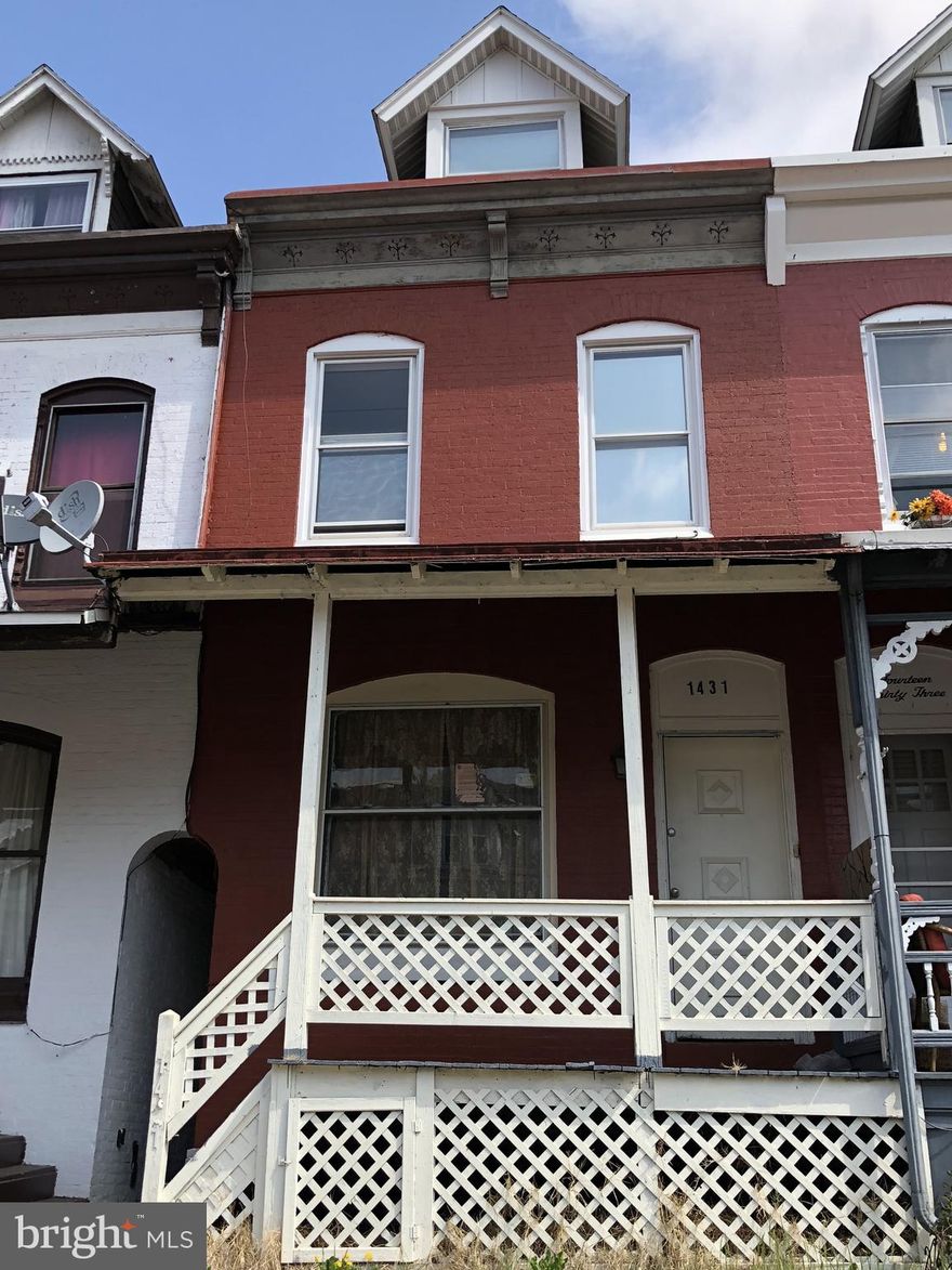 Great opportunity to add a solid rental property to your portfolio. This attached rowhome features 4 bedrooms and 1 full bath, offering strong rental income potential. Tenant-occupied, providing immediate cash flow for investors. The property is equipped with hot water oil heat for consistent heating performance.

Conveniently located near local amenities, schools, public transportation, and major roadways, making it attractive to long-term tenants. A practical addition for investors seeking steady cash flow in the Reading area.