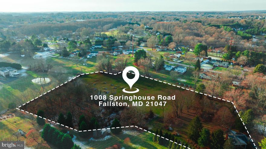 Your search for that perfect homesite ends here!!!
5.05 Acres in Fallston, MD
Discover the perfect canvas for your dream property on this 5.05-acre parcel of land, nestled in the serene and desirable area of Fallston, Maryland. This beautiful, mostly cleared lot offers ample space for your vision, with the added charm of partially wooded areas providing both privacy and natural beauty. A small, tranquil stream meanders through the property, enhancing the peaceful ambiance and offering potential for outdoor recreation or simply relaxing by the water. 

Whether you're looking to build your custom home, create an outdoor retreat, or explore other possibilities, this land offers a wonderful blend of openness and nature. With its convenient location in Fallston, you're just minutes away from local amenities, schools, and parks, while still enjoying the peace and tranquility of rural living. Don’t miss the opportunity to own this versatile piece of land in one of Harford County’s most sought-after communities. 
There is already a curb cut from Stromko Road where you will gain access to your driveway as the future owner.  
Land has been PERC'd and there is 1 building right.   
Buyer to verify.