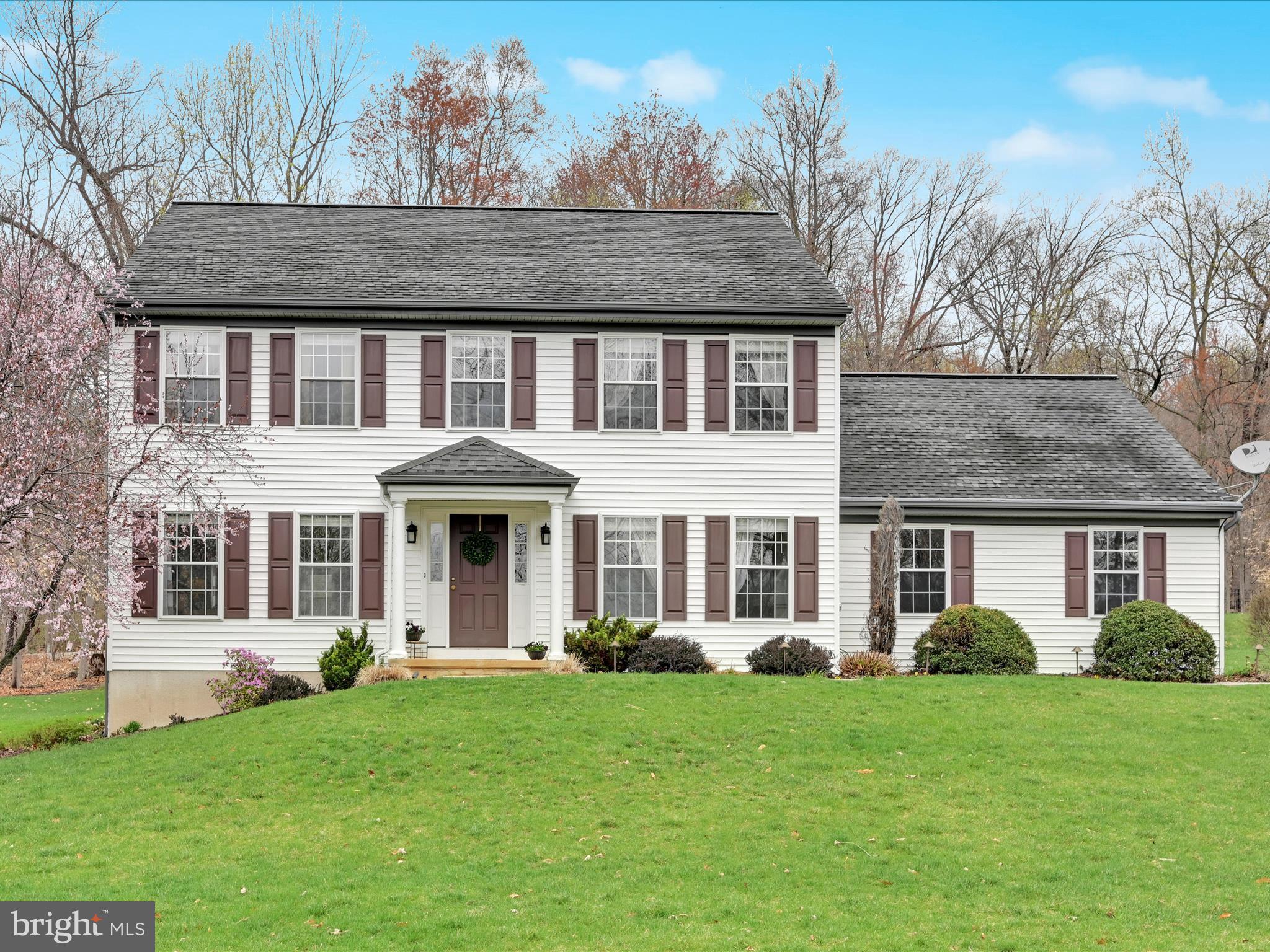 Welcome to your dream home! Nestled in Elizabethtown, this spacious 4 bedroom, 2.5 bathroom colonial residence offers the perfect blend of morning sunshine and afternoon shade. Spanning 2,016 square feet of above ground finished space and an additional 585 square feet of finished basement space, this beautifully maintained home is perfect for families.
Step inside to discover hard wood floors and a cozy brick fireplace in the living room on the 1st floor. With granite countertops/island and ample cabinet space, meal prep becomes a joy. The spacious master suite features a private bath and ample walk-in closet space. Outside, enjoy a landscaped backyard that features a paver patio, perfect for hosting that summer BBQ or a quiet evening under the stars. This house is a must see for a buyer who wants to live in a rural setting, but close to convenience. The house is conveniently located less than 10 minutes from Route 283 and 30 mins from Harrisburg, Lancaster, and York.
Don't miss your chance to for this hidden gem to be yours, schedule a showing today.