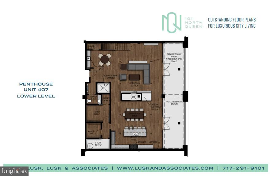 101 N QUEEN STREET 407 PENTHOUSE