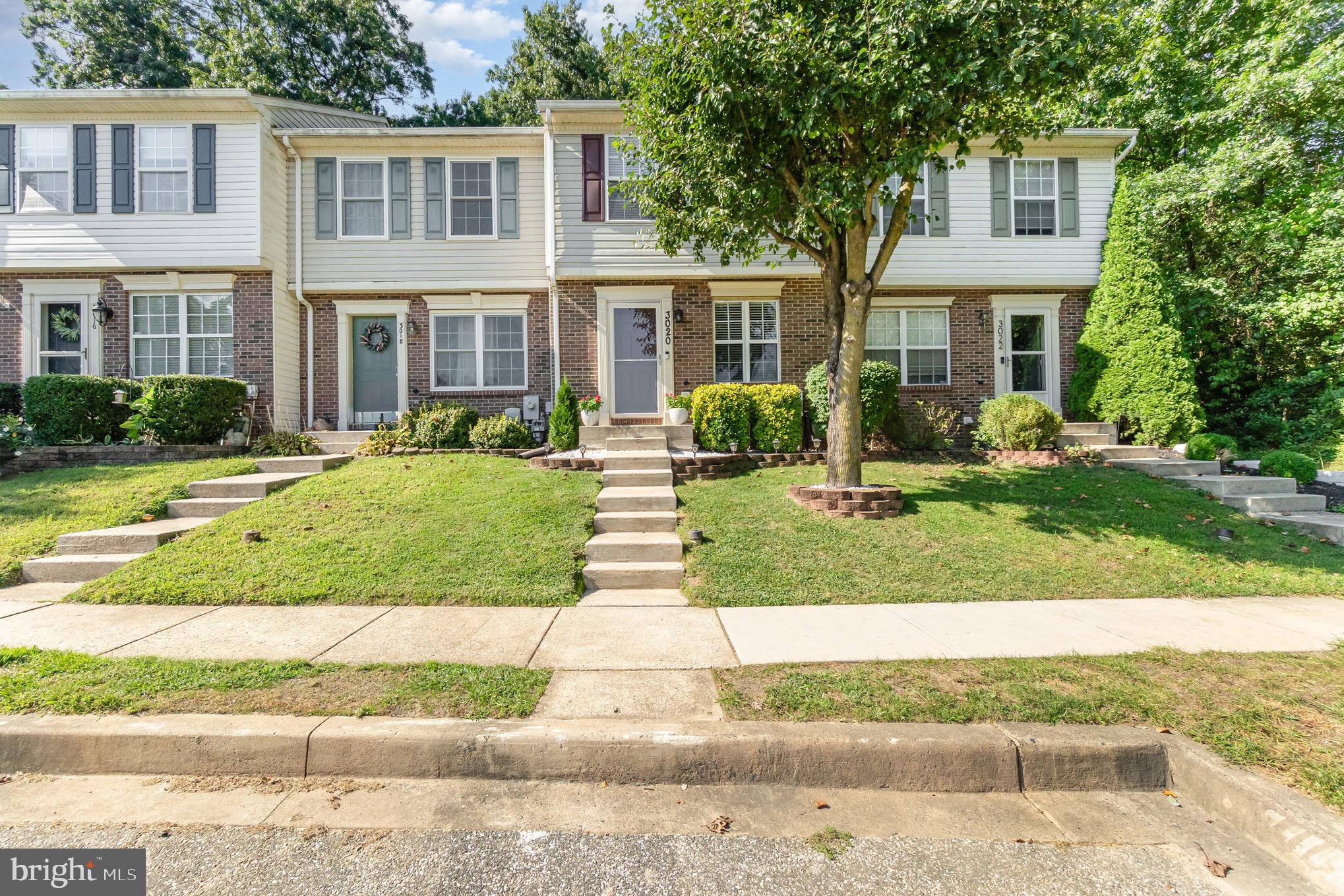 Well-maintained townhome featuring an eat-in kitchen, a spacious living room with French doors leading to the rear deck and fenced backyard, and a fully finished lower level with a recreation room, an updated full bath, laundry area, and storage space. The lower level also provides a walkout slider to the yard, adding everyday convenience. Roof replaced June 2024. Recent updates make this home move-in ready. Two assigned parking spaces complete the package.