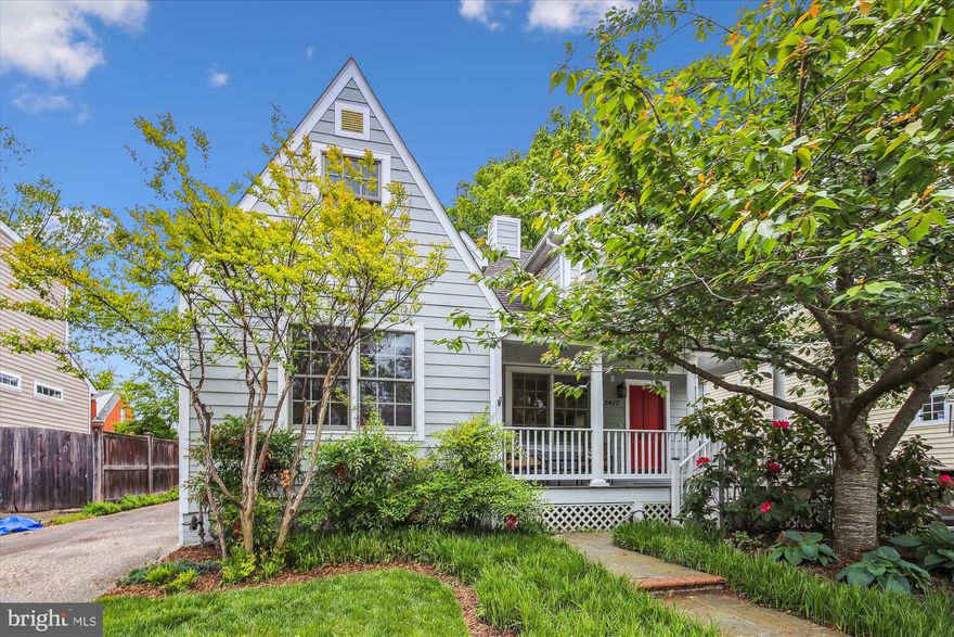 The front will charm you, the interior will amaze you!  This charming 1940s Cape Cod is one of the largest homes available at the lowest per square foot price in the area! This includes almost 5000 ft.² of interior space, a detached 2-car garage,  5 bedrooms (or office space), 5 bathrooms, extra large gourmet kitchen with 8'  island, double ovens, a large separate dining room, living room and a spacious family room with fireplace and French doors opening onto a private patio.  Hardwood floors throughout the entire home. A first floor office (or bedroom 5), main floor bedroom, full bath and powder room complete the main level of this house. The upper level is crowned  by an incredible primary suite with 4 closets with over 100 sq. ft. of closet space, and a spa-like primary bathroom,  including a 2-person Jacuzzi tub, separate shower with multiple shower & body spray jets , and a dual sink vanity. There are 2 additional bedrooms on this level and an additional full bath with a classic ball & claw tub.

Let's talk about the little things you rarely get in a home at this price point:  Anderson 400 windows, built-in speaker systems throughout the home , 2 gas hot water heaters, 2 new  Seer 16 Rheem HVAC Systems, complete home dual-stage water filtration, 2 sump pumps, a new radon remediation system, home security  and wiring throughout the home to accommodate all of your Internet and multimedia needs.

A detached  2-car garage offers you protected parking in addition to the 4 + driveway spaces. This home is ready for your large family  & Social events!
The home is surrounded by privacy gardens of rhododendrons, azaleas, peonies and mature trees. YOU MUST SEE THIS HOUSE !