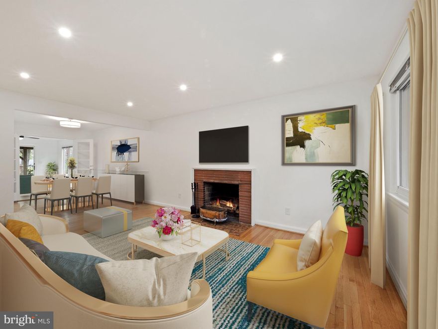 ***PLEASE note that the MAIN LEVEL & LOWER LEVEL are ONLY for rent!!! The UPPER LEVEL  is OCCUPIED by the Landlord with it's own separate entrance and is NOT for rent.***

This fully independent/private unfurnished 2-level single family home with well maintained front and fenced-in backyard for rent is in Bethesda. The Main Floor features 3 bedrooms, 2 full baths/walk in showers, living & dining room, gourmet kitchen, glass enclosed sunlit porch with walk out to large fenced-in private garden. Basement offers a bright spacious open room perfect for recreation or home workspace and a private room, 1 full bath/walk in shower, laundry room, great storage space and walk out staircase to the backyard with private garden gate. Serene location close to major roadways, public transportation, top rated medical facilities, public and private schools, dining, and shopping options.  ***The Upper (3rd-Level) is an independent additional dwelling unit/attic apartment with separate private entrance is NOT for rent and IS OCCUPIED. ***PHOTOS ARE VIRTUALLY STAGED to help with your imagination***