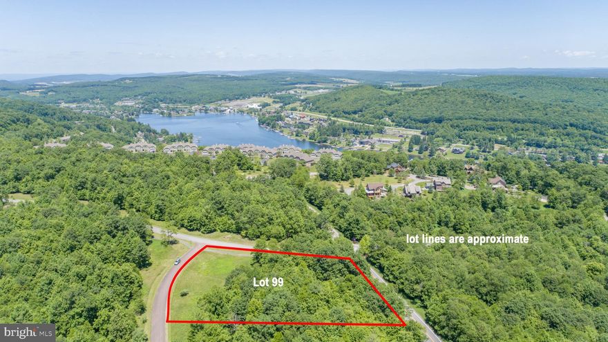 Corner .57 AC Lot #99 in the Highline II community offers a great mountaintop location! Save time and budget funds as you begin your building process with this level and ready-to-build lot. Enjoy privacy that backs to trees-underground utilities to site and public water/sewer available. Paved community sidewalks for easy walking/jogging and quick access to all recreation areas including Deep Creek Lake, Wisp Ski Resort, Fork Run for hiking/biking and rock climbing, Lodestone Golf Course and numerous state parks!
Bring your plans to begin building here now!