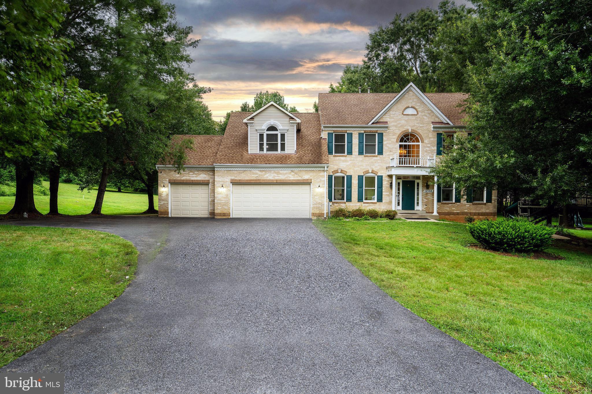 Spectacular 6BR 3.5BA estate on almost 4 acres of manicured lawns! Move in ready - just in time for the upcoming holidays. The perfect location to entertain family and friends. If space is what you want, space is what you will find - inside & out - at this home! The main level offers an inviting foyer and formal living, dining room, office, grand family room with vaulted ceiling, powder room and sunroom with sweeping views of the expansive outdoor living space. The beautiful kitchen offers a workplace to create the most exciting culinary delights. It features a large island, ample granite counter space with multiple prep areas, and 42-inch custom cabinets surrounding stainless steel appliances. The upper-level primary bedroom is spectacularly expansive, occupying an entire wing and boasting a vaulted ceiling, sitting, exercise, and work areas. Over 1700 square feet on the lower level is complete with 3 large bedrooms, a full bath, a large laundry room, an exercise/recreation area, home theatre viewing area, and a large storage room. Relax and enjoy the private, serene outdoors while grilling with friends on the expansive deck, playing basketball on the finished basketball court, watching your children play on the outdoor play equipment, in the fun treehouse or making smores at the fire pit. There’s also an onsite dog kennel for your pups to get fresh air and a large shed that can become a He shed or She-shed with your special touches! Kilby Court in Claggett Landing Estates can match your family's lifestyle if you're looking for a private retreat to come together with family and friends, make memories and have fun!  Lawn care covered by the owner for the first five months of your lease. There are 6, 9 and 12 month leases available offering the most flexibility! Leases shorter than 12 months are at a slightly higher cost. Home can be fully furnished, partially furnished or unfurnished. Also for sale with a 3.25% assumable mortgage or lease with an option to buy. Ask for more information!