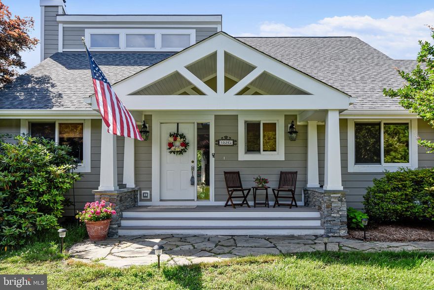 Privacy abounds with this beautiful St Margaret's Waterfront Oasis, this home  contains Gleaming hardwood floors on Main and upper levels, 3 Bedrooms  and 3 full Baths ,with a  wonderful Custom  built-in Office. Gourmet kitchen with Granite Countertops and Stainless Steel appliances which opens to Family Room which has a massive  2 story stone fireplace with lots of  natural light . Home has an Open Floor plan that  flows onto expansive deck, overlooking  wonderful Whitehall Creek  ,leading you to the  Private  Pier and Boat Ramp ,with easy Access to the Chesapeake Bay. Lower level includes walk-out finished basement , custom moldings, stone fireplace and outdoor patio. With large  2 Car Garage. Don't miss this private  little gem. Fees: Application Fee Applies