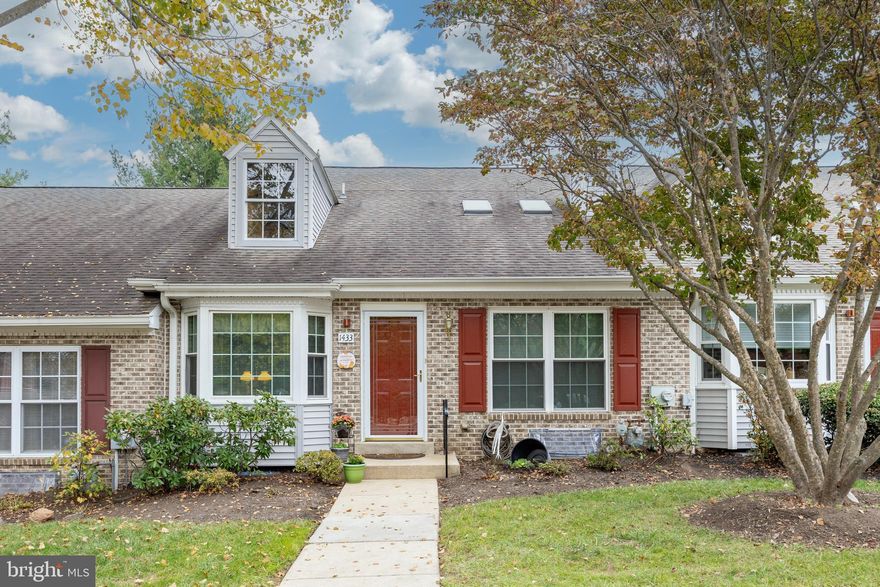 Overlooking the 3rd green of Springfield Country Club, this rarely available 2-bedroom, 2.5-bath townhome offers over 2,600 +/-- sq. ft. of stylish, low-maintenance living in the sought-after Golf View community.

The main level is filled with natural light from skylights and a large front window. An updated eat-in kitchen features granite counters, hardwood floors, wood cabinetry, and a bay window.  The spacious living room boasts a cozy fireplace, and 2 skylights allowing additional sunlight into this warm and inviting living space..  The dining room is adjacent to the kitchen and living room for easy entertaining and more formal dining. The primary suite includes a renovated ensuite bath and private balcony to enjoy morning coffee or relaxing in the sun.   A second bedroom, a second full bath, and laundry closet complete this level.

The walkout lower level adds incredible versatility with a large living area, bonus rooms, half bath, and access to a covered patio—plus a sizable unfinished  worshop area with sink  for projects, storage or future expansion.

Enjoy a low HOA that covers common area  maintenance, lawn care, and snow removal. Conveniently located near Route 1, I-476, and Route 3—this is easy living at its finest!