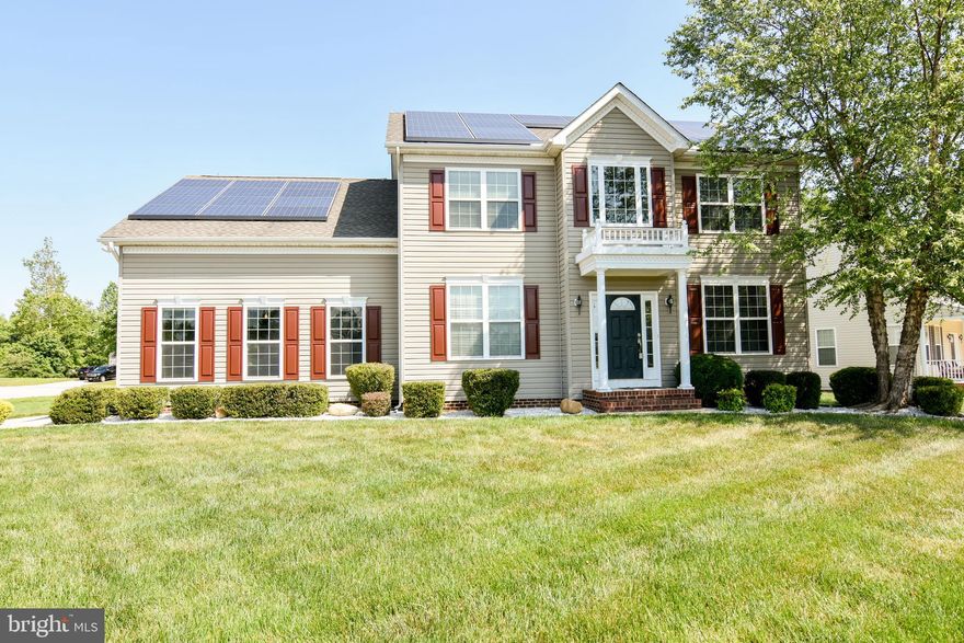 CHARMING 5 Bedroom 3 1/2 Bath COLONIAL in the sought after neighborhood of Pembrooke! Close to shopping, walking paths, and PAX River NAS. This property is ready for a Well Qualified Tenant! Enjoy this GORGEOUS Colonial w/ over 3000sqft on a CORNER LOT! Enter into BEAUTIFUL HARDWOOD floors in the Foyer; to the left is your Formal Dining Room and to the right is your Formal Living Room, both with LARGE WINDOWS bringing in tons of Natural Light. A convenient half bath is located in the entry hall. The kitchen has granite countertops, double ovens, a cooktop, a large island, a pantry, and plenty of cabinets for storage. Enjoy your morning coffee in your SUNROOM directly off of the kitchen and enjoy the views from all of the LARGE WINDOWS. Upstairs is home to a large Primary Bedroom and attached bath with granite countertops as well as a FULL hall bathroom and 3 additional bedrooms. Downstairs boasts a large rec room, full bathroom, 5th bedroom and an additional unfinished storage space. The solar panels lease is included in the rent helping to offset the electric bill! Average electric bills are $30-$100! MAKE AN APPOINTMENT TODAY; DON'T MISS THIS OPPORTUNITY!