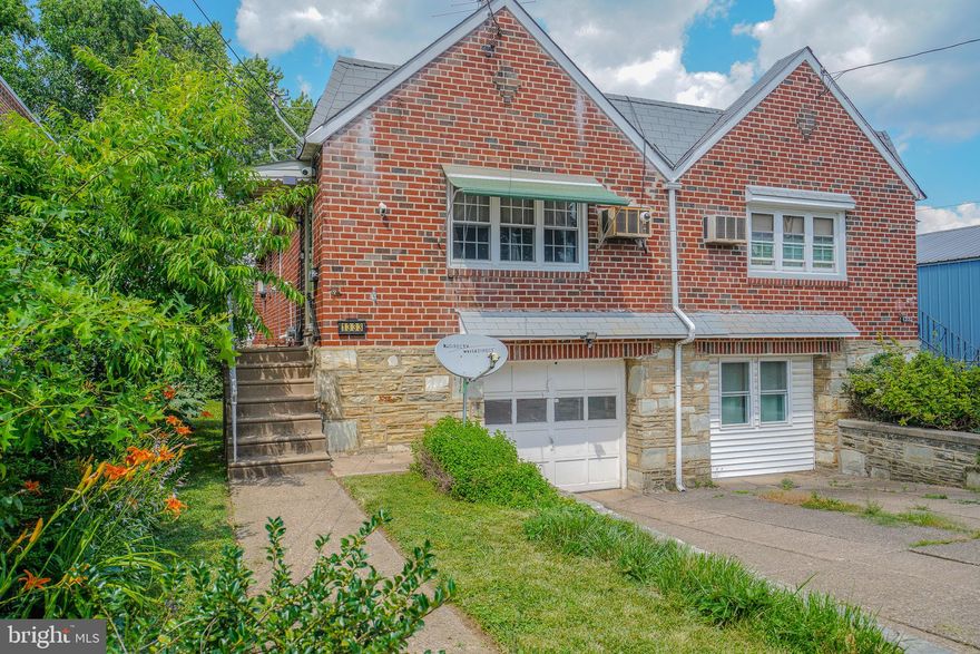Rarely offered  twin ranch. First floor offers living room, dining room, full kitchen, ceramic tile bath and two good sized bedrooms with closets. Finished basement with laundry and utility area, half bath, one car garage and rear yard access.  This home is just minutes from Roosevelt Blvd, I95, shopping and public transportation