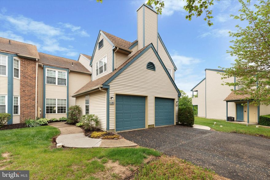 Welcome to this beautifully appointed 2 bedroom, 2 full bath first floor condo in Stonebridge Estates – the ideal blend of tranquility and convenience. As soon as you step into this home onto the new foyer flooring you will notice the floor plan seamlessly integrates the spacious kitchen with newly laid flooring, a cozy living room with glass slider, and a dining area perfect for entertaining guests.  This stunning unit is a one of a kind in the neighborhood - privacy and storage are boundless. Not every unit has a garage -this one has a GARAGE AND an extra OUTSIDE CLOSET for all of your storage needs! Park in the garage, on driveway or in the designated parking lot spot – which you can keep open for your guests. With your car in the garage there will be no more shoveling snow off the car and windshield anymore. Enjoy your morning coffee on the back patio via a slider door, where you can see wildlife and mature trees in the background and enjoy a colorful country garden – the perfect serene oasis for relaxation and outdoor activities. The primary ensuite has another slider door to the outside patio and a walk-in closet, with a newly installed toilet and medicine cabinet in the private full bath with walk-in shower! The second bedroom boasts a large picture window and shares the additional full bath with guests.  The Condo Association takes care of all the lawn & landscaping maintenance, trash removal (2X per week), snow removal, tennis courts, basketball courts, picnic areas, and walkways. Not to mention, roof and exterior maintenance are covered as well! This is truly maintenance-free living. Within walking distance, you will find the revitalized town of Dublin featuring local shops, breweries, and restaurants. In Dublin you will find yourself surrounded by open land & local farms nestled in between major cities such as Doylestown & Quakertown, where you can find all the amenities you'd need. This is an unbeatable location with nearby parks that include Peace Valley & Nockamixon to name a few, all while enjoying the convenience of major roadways such as 611 & 309. Don't miss out on this amazing opportunity to own a spacious condo in Stonebridge Estates and take advantage of all that Dublin has to offer. OPEN HOUSE Saturday, May 10th from 12:00 - 2:00!