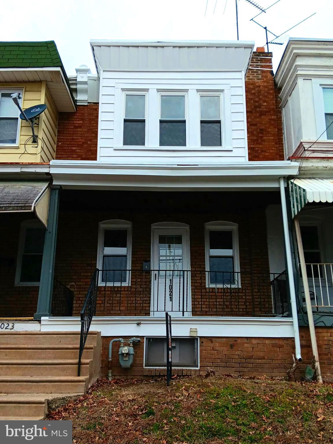 Welcome to a prime opportunity for savvy investors and first-time home buyers! Whether you're an experienced investor or a first-time buyer, this property is a great price for the area and A good deal for first time home buyer. A great open porch leads you to the first floor that has luxury vinyl flooring throughout. Upstairs, you'll find a spacious primary bedroom, with two additional bedrooms and the hallway bathroom. The basement has a walkout access to the rear alley. Home is Freshly Painted and has Brand New Carpeting. The ideal location puts the home within a short walk to SEPTA Bus Line, SEPTA Trolley line, and close to Regional Rail line while being within walking distance from the community center offering opportunities for outdoor enjoyment. Only minutes to Center City Philadelphia and I 95. Why pay rent when you can own it! Great price for the area and A good deal for first time home buyer. You will appreciate the affordability of this home! This property is renter ready and rents for this side of the block are between 1200 to 1400 a month.
