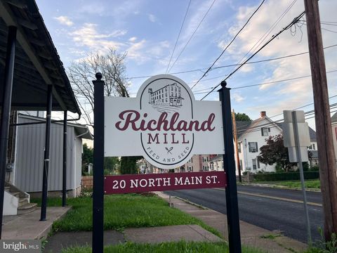 Photo of 20 N Main Street, RICHLANDTOWN, PA 18955 (MLS # PABU2107202)