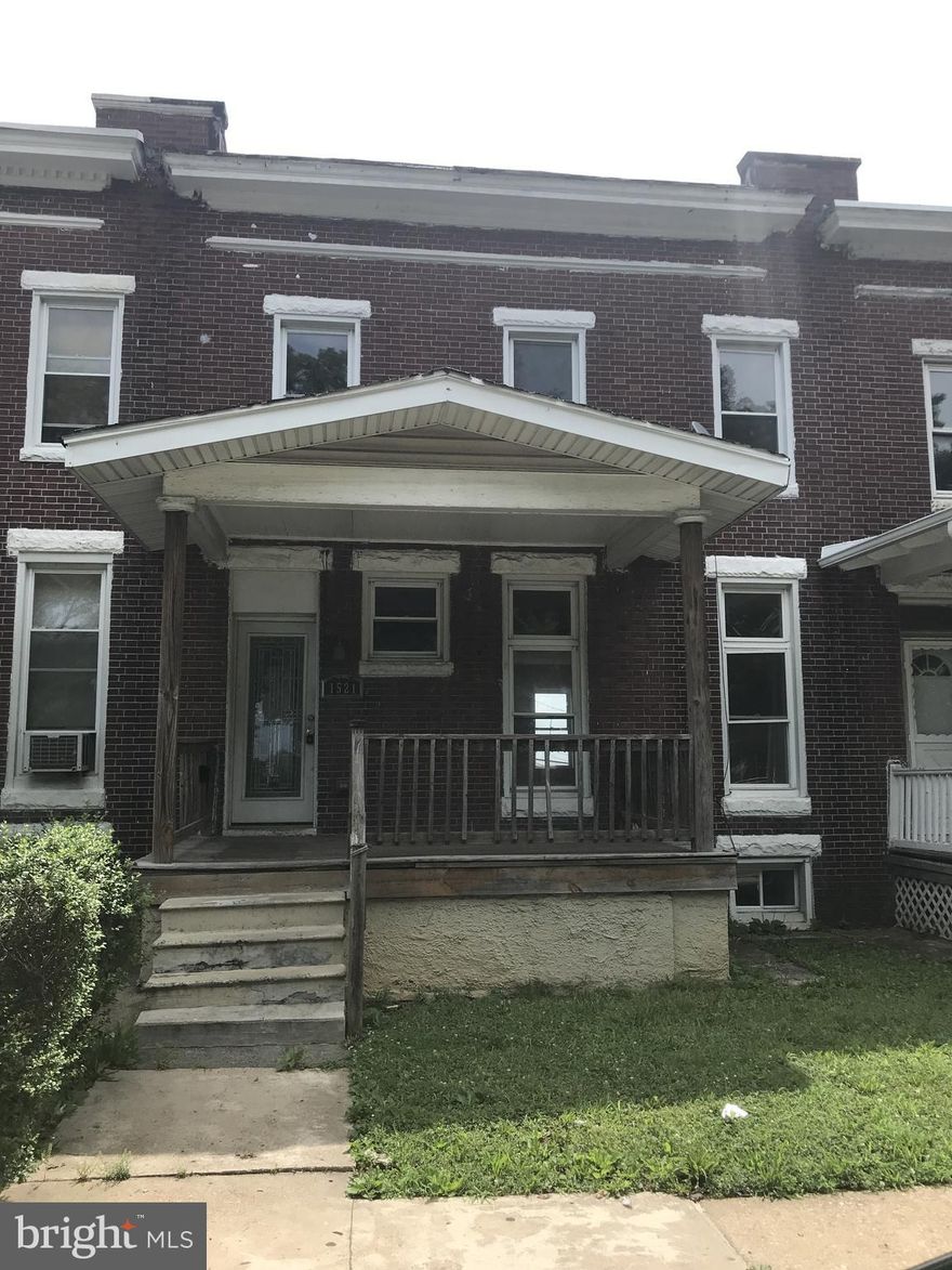 Excellent opportunity to own this remodeled TH in Baltimore! Many upgrades were made to this home including hardwood floors, SS appliances, and granite counters. Central HVAC, vinyl windows, and ceramic tiled bathrooms. Huge finished basement. Close proximity to Coppin State, bus routes, and neighborhood parks. All this home needs is a little bit of work and it will be perfect to live in or add to your rental portfolio! Come take a look!