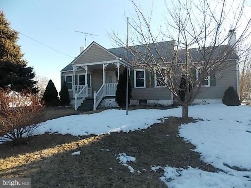 Country Living in this spacious Cape Cod ,  two main level bedrooms and 2 on upper level. Lots of storage space through out. Enclosed porch makes a nice pantry off kitchen . Rear porch enclosed with bar and lots of windows. Lower level unfinished with wood stove , lots of space for rooms. Deep back yard that backs to trees .Agents this is a HUD hoe for sale please view doc's for contract info.