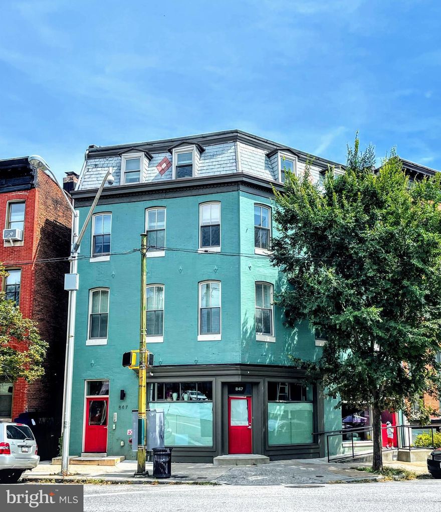 List price to be opening bid.  Online Auction Only! Bidding begins Friday, September 29 & Ends Wednesday, October 4, 2023 @ 11:00 AM.  Location Description: Mid-Town Belvedere boasts stunning 19th century architecture and well kept parks.  Being close to downtown, Mid-Town Belvedere is well-served by public transit and is blocks from Light Rail.  The neighborhood is home to a mix of institutions, including the Peabody Conservatory, Walters Art Museum, University of Baltimore, Maryland Historical Society, Maryland Institute College of Art, Joseph Meyerhoff Symphony Hall, Baltimore School for the Arts, Lyric Opera House, Center Stage & much more! Property Description:  The property is an irregular shaped lot comprising 1,699 sq. ft. or 0.04 acre.  It is improved by a completely renovated (2017-2018) 7 unit, 4-story corner building. The ground level contains a commercial unit.  The upper three levels contain 5 one-bedroom units and an efficiency.  Each residential unit has a renovated kitchen with granite counters, a full appliance package, renovated bathroom, washer/dryer, split units providing heat and air conditioning, drywall walls/ceilings, engineered wood floors, LED lights, hot water heater, etc.  The commercial unit has a forced air heating and air conditioning system and a hot water heater.  The entire building is sprinklered with an alarm system.  The main entrance has an intercom system for access to each residential unit.  As part of the renovation, the roof and windows are new as of 5-6 years ago. Tenants pay all utilities. Features Include • Fully Renovated Building • Annual Real Estate Taxes for 2023/2024 are only approx. $2,222 based on an existing CHAP Credit • Low expense ratio based on tenants paying all utilities, everything renovated/replaced 5-6 years ago, and low real estate taxes.
• Lead-Free Limited Certificate with Interior Lead Free.  Financial Information: The Rent Roll for 7 units is $9,385/monthly at full tenancy.  Unit #3 which was leased for $1,300/month is vacant as of 8/31/2023 and is in the process of finding a new tenant. Unit #4 is in arrears and will either be evicted or have the rent paid by a City program.