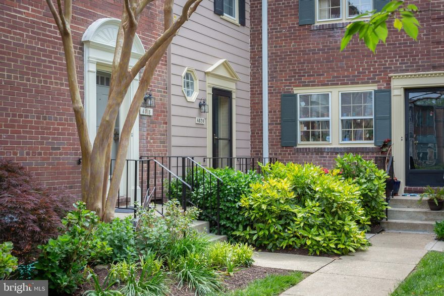 Welcome to 4820 Bradley Blvd — a rarely available end-unit townhome in the sought-after Kenwood Forest community, where comfort, convenience, and charm come together in one perfect package. With three bedrooms, two and a half baths, and a warm, inviting layout, this home is ideal for first-time buyers, growing families, or empty nesters looking for an easy lifestyle close to everything.

Tucked into a peaceful green courtyard, this bright and spacious home offers the kind of everyday livability buyers are searching for. The tablespace kitchen is perfect for casual breakfasts, homework sessions, or gathering with friends over coffee, while the cozy fireplace creates the perfect backdrop for relaxing evenings at home. Large windows bring in wonderful natural light, and the sought-after end-unit location adds extra privacy and an airy feel throughout.

Step outside onto your large private deck — the perfect spot to grill dinner, entertain friends, enjoy your morning coffee, or unwind after a busy day surrounded by greenery. Pet lovers will appreciate the pet-friendly community and nearby outdoor spaces, including beautiful Norwood Park just moments away.

Location truly shines here. Enjoy a short walk to Metro, easy access to downtown Bethesda, and close proximity to shops, restaurants, parks, and everyday conveniences. Reserved parking for two cars makes life even easier.

Whether you are starting out, simplifying life, or simply looking for a wonderful place to call home, 4820 Bradley Blvd offers the perfect blend of comfort, community, and convenience in one of Bethesda’s most desirable locations.