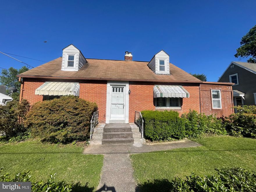 Offer received, All offers due by 3PM 6-9-2025.
With some TLC make this timeless Cape Cod home yours and visualize the potential to create your dream home. 3-bedroom, 2 on the main level, & 1 full bath. Upstairs a large open space featuring the 3rd bedroom and possible office.  Full unfinished basement with walkout access. Out back there is a detached 1 car garage, carport, and open leveled yard space. Alley access in the back of the home would create more parking.  This is an estate sale being sold as is.