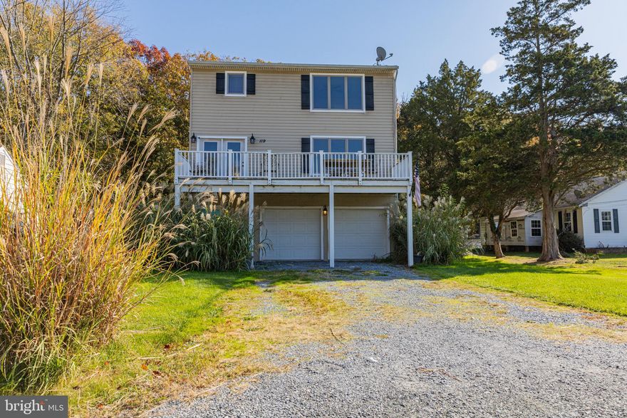 Welcome to this beautifully updated 3 bedroom, 2.5 bath rental in Grasonville.  New luxury vinyl plank flooring throughout, other than new tile in freshly remodeled bathrooms.  The spacious kitchen has stainless steel appliances and plenty of storage and counter space.  Enjoy the lovely nature views  from the large 2nd story front deck overlooking wetlands and Marshy Creek.  The entire house has been painted top to bottom.  The bedrooms are spacious and have great natural light.  Plenty of storage in the 2 car garage, along with the brand new state-of-the-art water treatment system.  Very close to all that Kent Narrows has to offer.  Great location for commuters to both western (Annapolis, Baltimore, DC) and eastern sides of the bay.