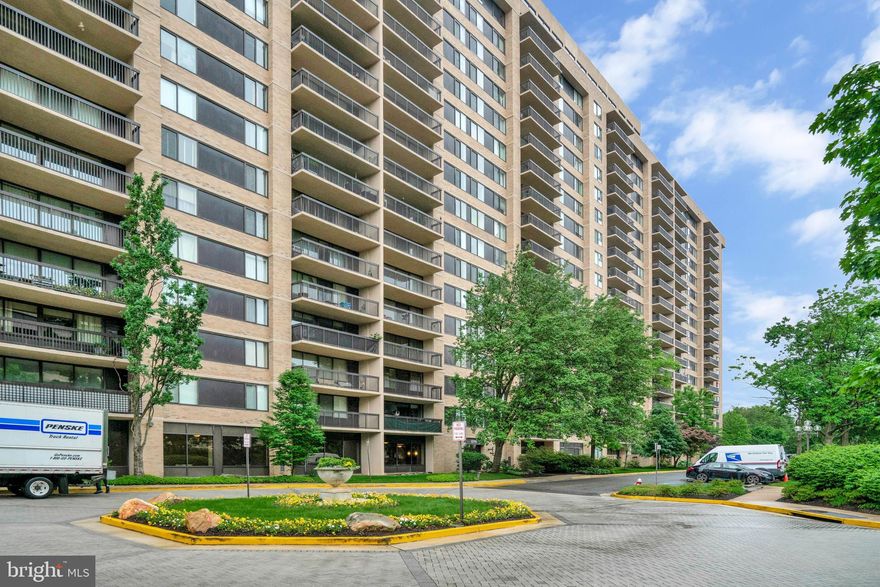 Welcome to your new home at 3713 S George Mason Dr., Unit #409W! Step into this rarely available "Alexander" model, boasting a sprawling 1043 square feet of meticulously designed living space. As you enter, you're greeted by an abundance of natural light streaming through numerous windows, illuminating the spacious layout and high ceilings. This well-appointed unit has been freshly painted and lovingly maintained, offering a serene retreat from the bustling city below. The fabulous floor plan features a generous living area, separate dining space, and a large eat-in kitchen adorned with stainless steel appliances, including a newer dishwasher. The bedroom offers ample space to unwind, complete with two closets—one of which is a walk-in—and the bathroom provides plenty of vanity space and a tub/shower combination. With additional closet space throughout, storage woes become a thing of the past. Step out onto your private 22-ft long balcony and marvel at the breathtaking city views, a perfect spot to unwind after a long day. Nestled in a secure building, this unit offers more than just a luxurious living space—it provides unparalleled convenience. Within walking distance, you'll find an array of shops, restaurants, and public transportation options, ensuring you're always just moments away from everything you need. Your new home comes complete with one secured parking spot and a storage unit for added convenience. And that's not all—building amenities abound, including a newly remodeled swimming pool, rooftop party room with panoramic views, billiard room, and a well-equipped exercise room. Centrally located with easy access to major routes and just a short drive from Washington, D.C., Tyson's Mall, and Amazon HQ2, your new home at Skyline House offers the perfect blend of luxury, convenience, and comfort. Don't miss your chance to make this exquisite residence your own.