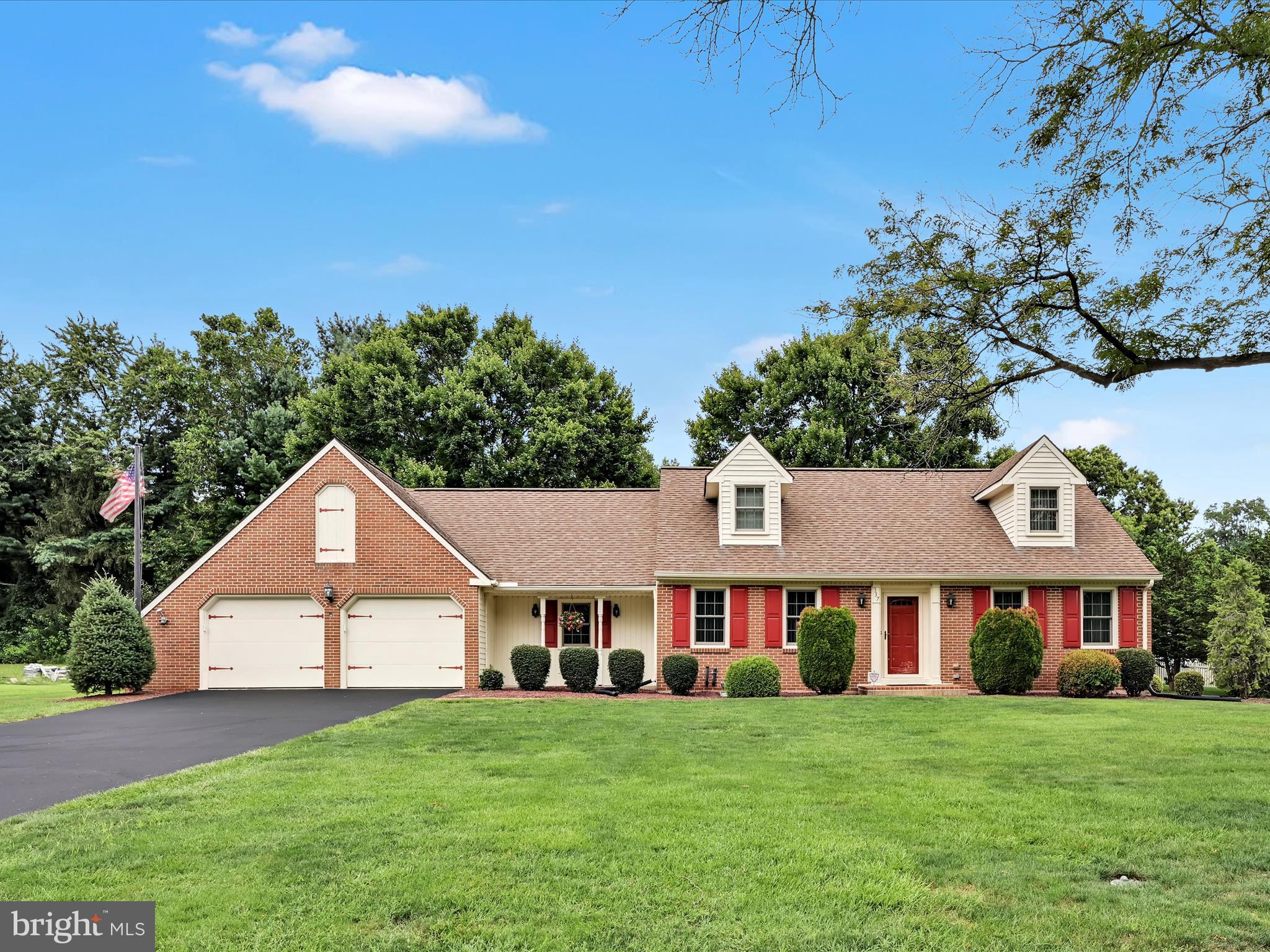 Solid and well-kept Cape Cod-style home in Manheim Township SD, offering 3 bedrooms and 2 full baths on a generous 0.71-acre lot. With 1,974 square feet of living space, this home includes a first-floor primary suite, an eat-in kitchen, formal dining room, living room, and a separate family room—providing plenty of space for everyday living and gatherings.
Designed with convenience in mind, the first floor also features a laundry room and a powder room just off the garage, making daily routines even easier. With the primary bedroom, full bath, and laundry all on the main level, this home is a great option for those seeking comfortable first-floor living.
The partially finished basement adds versatility for a home office, rec room, or hobby space. An oversized two-car garage includes a built-in workbench and extra storage area, and the extended driveway easily accommodates 6 or more additional vehicles.
Both the front and back yards offer ample room to enjoy the outdoors, garden, or entertain. Built in 1982, this well-maintained home is full of potential and ready for your personal updates.