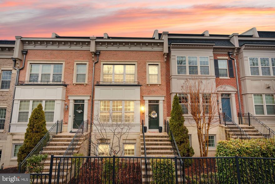 Welcome to 517 Overlook Park — a luxury 4-level townhome in National Harbor where the rooftop views truly steal the show. With 3 bedrooms, 3 full bathrooms and 2 half baths, a 2-car garage, and 3,300+ square feet, this freshly painted, move-in-ready home is designed for elevated everyday living and unforgettable entertaining. You’ll also appreciate the recent upgrades, including all newer kitchen appliances and blinds throughout.
The main level features an open, airy layout with the living and dining spaces facing a peaceful tree line, creating a calm backdrop while still feeling bright and connected. The gourmet kitchen is the heart of the home, complete with granite countertops, a large center island, plenty of windows for natural light, and a comfortable dining area. With the brand-new appliances and a double oven, it’s set up perfectly for everything from quick weeknight meals to hosting holidays.
When it’s time to unwind, the owner’s suite feels like a private retreat with a large customized walk-in closet and a spa-like ensuite featuring double sinks, a soaking tub, and a separate shower. A second suite is located on the third level, offering great privacy for guests or flexible living. The fourth level opens up to a loft-style entertaining space with an impressive wet bar—the perfect spot to serve drinks before stepping outside to the rooftop terrace to take in those breathtaking river views and sunsets. The third suite is also on the fourth level and can easily function as an office, guest suite, or private lounge space. All suites include customized closets, and the recreation room provides even more flexibility—ideal for a home gym, movie room, or play space.
Located in the sought-after Potomac Overlook gated community, you’re perched above National Harbor and just minutes from its vibrant waterfront lifestyle—restaurants, coffee shops, shopping, the marina, and attractions like the Capital Ferris Wheel, plus destinations such as Gaylord National and MGM. National Harbor is also conveniently close to Washington, DC and Virginia, with easy access to nearby military installations including Bolling AFB, Andrews AFB, the Pentagon, Ft. Belvoir, and the Navy Yard. Reagan National Airport is approximately 8 miles away, and Crystal City is nearby as well.
If you’ve been looking for luxury living with space, style, and a rooftop view that feels like a daily getaway, 517 Overlook Park is a must-see. Schedule your private tour today!