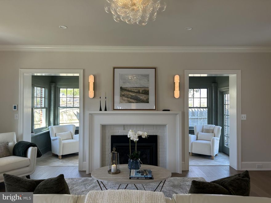 Reimagined with exceptional craftsmanship, this historic brick cottage is quietly set just steps from the heart of New Hope. Completely rebuilt wall-to-wall within the original brick exterior, the residence delivers the confidence of new construction with the soul of an earlier era. Bright, refined, and move-in ready, the home offers a sense of permanence rarely found in today’s renovations. Every material choice and finish has been selected not simply for beauty, but for longevity and experience — reflecting an emphasis on authentic materials, timeless craftsmanship, and enduring quality rather than passing trends.

Taken down to its shell and meticulously redesigned and rebuilt, the home introduces modern infrastructure while honoring its architectural roots. New electrical, plumbing, dual-zone HVAC, and energy-efficient windows/doors provide comfort and peace of mind, while engineered white-oak hardwood flooring flows throughout, complemented by heated stone flooring in select spaces for warmth and durability.
The reimagined open floor plan supports both everyday living and effortless entertaining. At its center, the kitchen balances performance and design with a paneled Sub-Zero refrigerator, Wolf gas range and convection speed oven, Cove dishwasher, and striking quartzite countertops at both island and perimeter. Custom cabinetry, unlacquered brass hardware, curated lighting, and thoughtfully integrated storage create a space that feels composed, functional, and timeless.
A gas fireplace anchors the living room, creating an inviting gathering space, while a restored staircase preserves architectural character. Seven-foot solid wood interior doors and custom millwork add a sense of substance rarely experienced in newly built homes. The sun-filled four-season sunroom, finished with heated stone floors, offers a peaceful retreat overlooking the private backyard — equally suited to morning coffee or evening cocktails.
A thoughtfully designed mudroom provides elegant organization, while a charming powder room completes the main level with refined detail and warmth.
Upstairs, bathrooms are finished in marble with heated floors, marble vanity tops, and elevated fixtures chosen for both beauty and durability. The primary bath includes a double vanity and walk-in marble shower, while the hall bath offers a soaking tub and shower combination. Three bedrooms include customized closets designed to maintain a clean, tailored aesthetic.
The full unfinished basement with walk-up access offers exceptional flexibility for storage, wellness, gym, or future recreation space. Updated mechanical systems, including water filtration and softening, a new well pump, new natural gas service, and public sewer connections enhance everyday efficiency and comfort.
Outdoors, a rare borough setting unfolds with a spacious, private backyard designed for entertaining, gardening, pets, or the future addition of an outdoor kitchen or pool. A rear porch, two-car parking court, and separate two-car garage provide remarkable versatility, with potential for an ADU, studio, office, or guest space. Parking for up to nine vehicles and newly installed bluestone walkways complete the experience.
NO HOA. LOWER TAXES. Easy commute to NJ and NYC. Enjoy walkable access to acclaimed restaurants, cafés, boutiques, art galleries, the Bucks County Playhouse, and vibrant year-round cultural life, offering a lifestyle defined by charm, convenience, and connection in one of Bucks County’s most desirable borough settings.

Turnkey and thoughtfully designed, this home offers effortless downsizing, a refined weekend retreat, or walkable full-time living. Located in the award-winning New Hope–Solebury School District with easy access to Route 202, I-295, Philadelphia, NJ, and NYC. Defined by enduring design and authentic materials rarely found in borough homes.