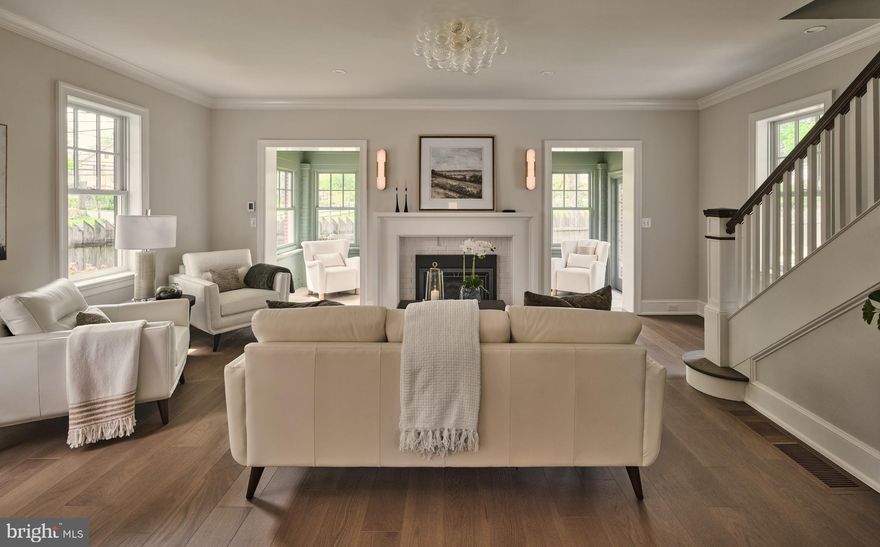 VERY RARE OPPORTUNITY! This home is not a renovation, but a complete rebuild - architecturally redesigned and reconstructed with all-new electrical, plumbing, dual-zone HVAC, insulation, energy-efficient windows and doors, and newly connected natural gas service. Built within its original brick exterior and crafted with exceptional attention to detail, this custom-built modern cottage offers the confidence of new construction with the soul and character of an earlier era, just steps from the heart of New Hope.
Bright, sophisticated, and move-in ready, every material choice and finish was selected not simply for beauty, but for longevity and experience—reflecting a commitment to authentic materials, timeless craftsmanship, and enduring quality rather than passing trends. Again, this is not a renovation, but an intentional home created for the discerning buyer. 
Taken down to its shell and meticulously rebuilt, the home introduces all modern infrastructure. Engineered white-oak hardwood flooring flows throughout, complemented by heated stone flooring in select spaces for warmth, comfort, and durability.
The redesigned open floor plan supports both everyday living and effortless entertaining. At its center, the kitchen balances performance and design with a paneled 42-inch Sub-Zero refrigerator/freezer, 36-inch Wolf natural gas range, Wolf convection speed oven, Cove dishwasher, and striking quartzite countertops and backsplash. Custom cabinetry, brass hardware, curated lighting, and thoughtfully integrated storage create a space that feels composed, functional, and timeless.
A natural gas fireplace anchors the living room, creating an inviting gathering space, while a restored staircase preserves architectural character. Seven-foot solid wood interior doors and custom millwork add a sense of luxury rarely experienced in newly built homes. The sun-filled four-season sunroom, finished with heated stone floors, offers a peaceful retreat overlooking the private, flat backyard—equally suited to morning coffee or evening cocktails.
A thoughtfully designed mudroom provides custom organization, while a charming powder room completes the main level with warmth and refined detail.
Upstairs, the bathrooms are finished in marble with heated floors, marble vanity tops, and elevated light fixtures chosen for both refinement and quality. The primary bath includes a double vanity and walk-in marble shower, while the hall bath offers a soaking tub and shower combination. Three bedrooms feature customized closets designed to maintain a clean, tailored aesthetic.
The full unfinished basement with walk-up access to backyard offers exceptional flexibility for storage, wellness, a gym, or future recreation space. The basement's new mechanical systems, new water filtration and softening, new well pump, new natural gas service, and public sewer connection, enhance efficiency and everyday comfort.
The newest walkable home in the boro, it has a spacious, private, flat backyard designed for entertaining, gardening, pets, or the future outdoor kitchen or pool. A rear porch, 2-car parking court, and separate 2-car garage provide remarkable versatility, with potential for an ADU, studio, office, or guest space. Newly installed bluestone walkways and an all new driveway with abundant parking complete the luxury experience.  Located on the sidewalk side of W Bridge St!
No HOA. Lower taxes. Not in a flood zone. Enjoy the convenience of being just a block from acclaimed restaurants, cafés, boutiques, art galleries, and the Bucks County Playhouse.  Immerse yourself in the vibrant year-round cultural life that defines New Hope, one of Bucks County’s most desirable rivertowns.
Turnkey and thoughtfully designed, this home offers effortless downsizing, or a refined weekend retreat, or walkable full-time living in PA's #4-ranked New Hope–Solebury School District - sure to keep home values high. Easy access to NJ, NYC, & Philadelphia via Rt 202 or I-295.